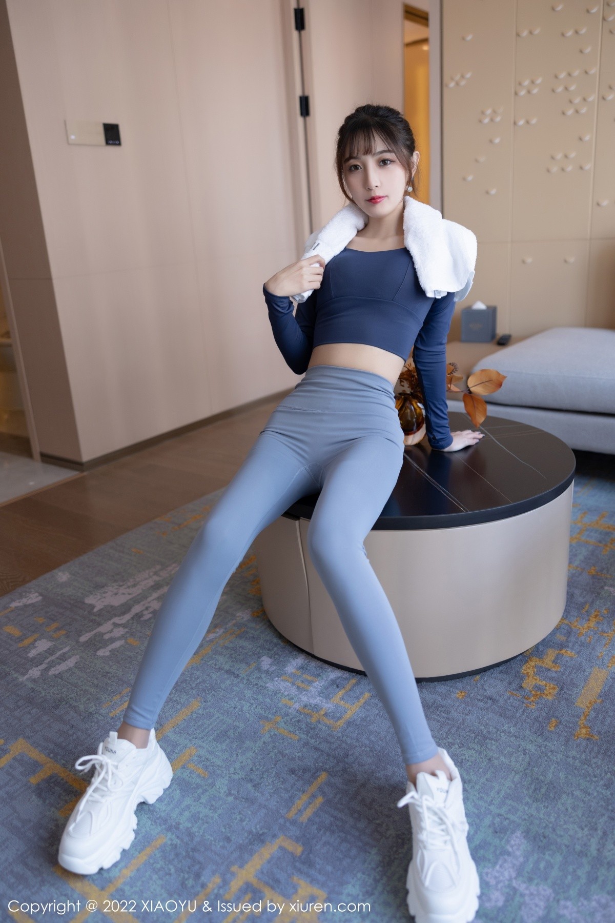 xgyw.top_[XiaoYu画语界]Vol.755_模特林星阑私房脱性感运动装露米色内衣超薄无内肉丝诱惑写真75P