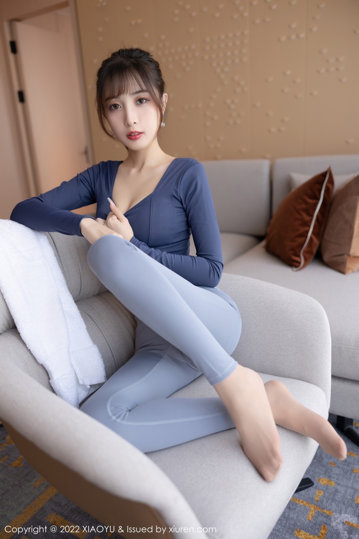 xgyw.top_[XiaoYu画语界]Vol.755_模特林星阑私房脱性感运动装露米色内衣超薄无内肉丝诱惑写真75P