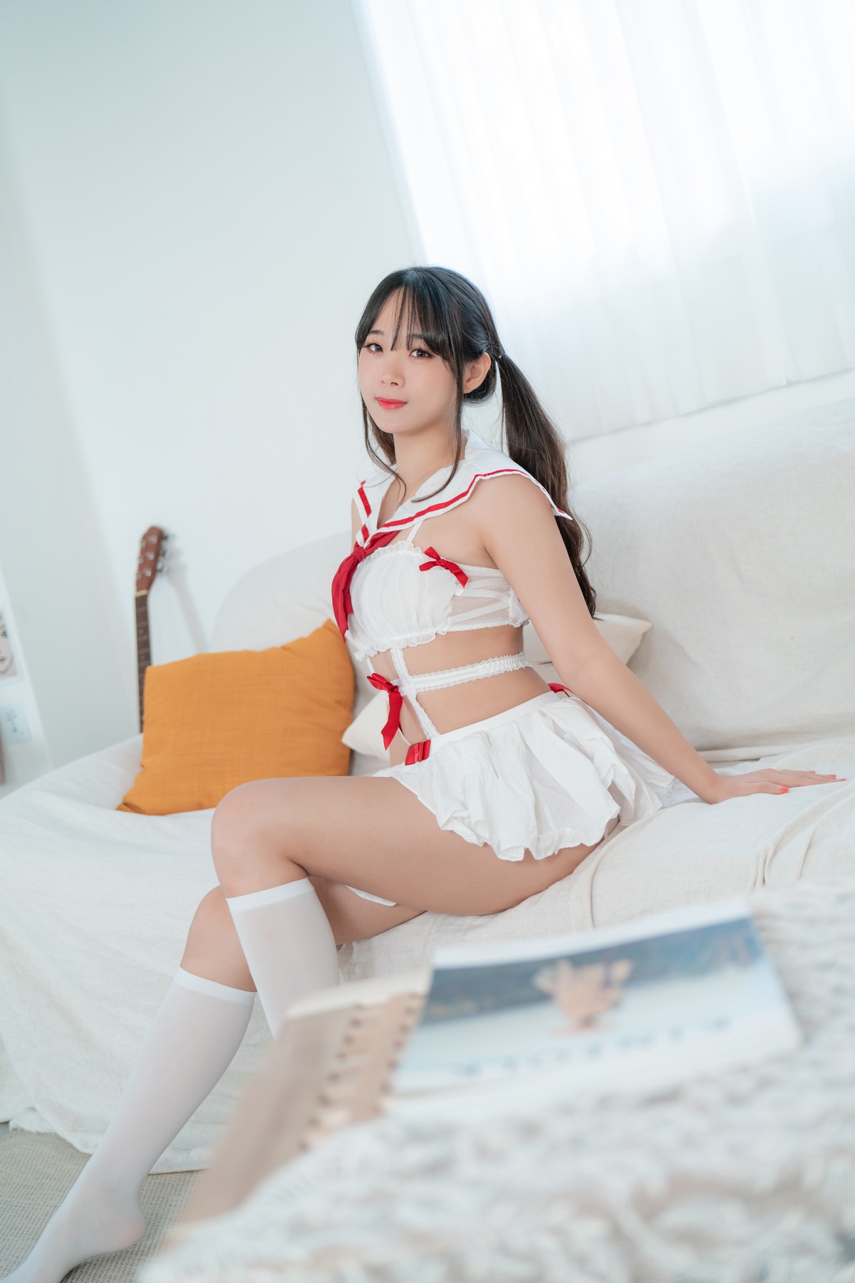 xgyw.top_韩国美女LUPPI水手制服主题私房半截水手服 黑色薄纱配黑丝袜迷人诱惑写真128P