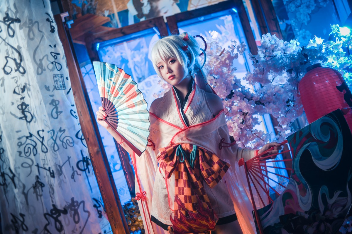 xgyw.top_Coser美女Akisoso秋楚楚贝法不知火主题性感缕空服饰配白丝袜秀美腿诱惑写真34P