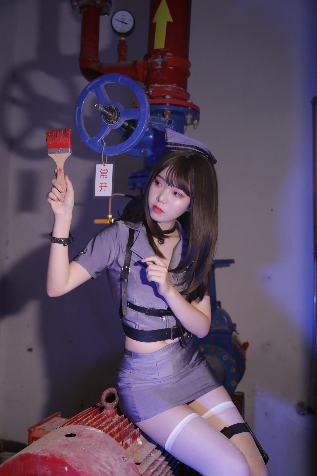 xgyw.top_微博妹子Fushii_海堂极探侦道主题户外性感女警制服短裙配白丝袜完美诱惑写真31P