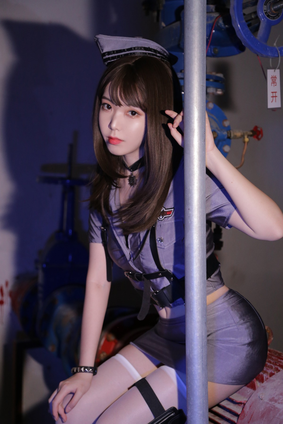 xgyw.top_微博妹子Fushii_海堂极探侦道主题户外性感女警制服短裙配白丝袜完美诱惑写真31P