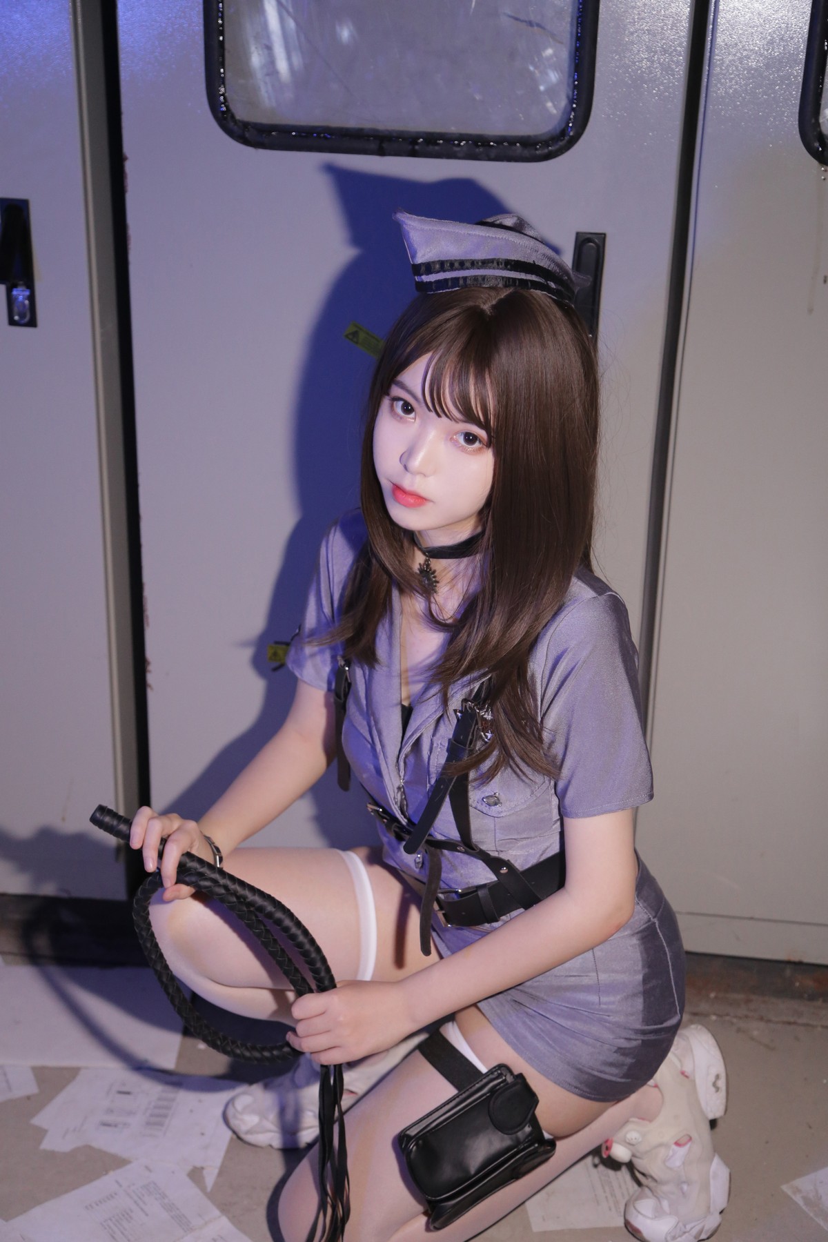 xgyw.top_微博妹子Fushii_海堂极探侦道主题户外性感女警制服短裙配白丝袜完美诱惑写真31P