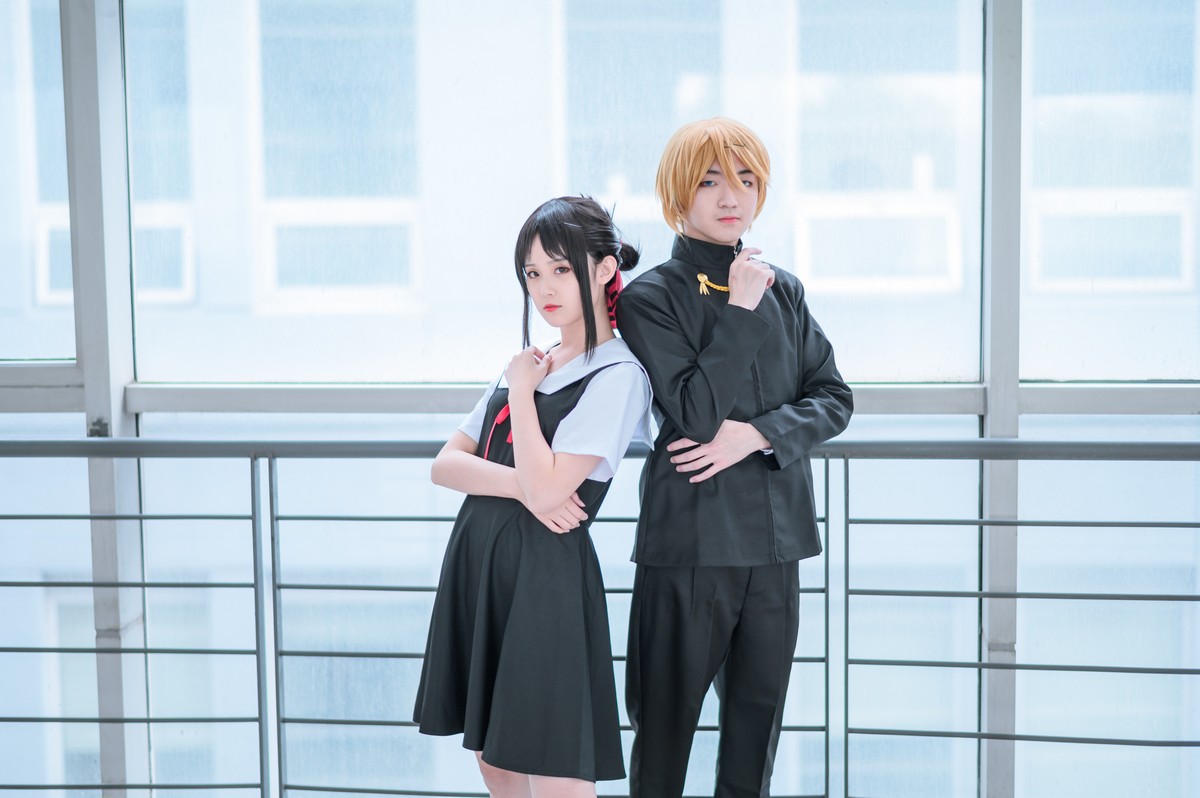 xgyw.top_Coser美女Akisoso秋楚楚双人调色主题校园内性感JK学生装秀美腿迷人写真46P