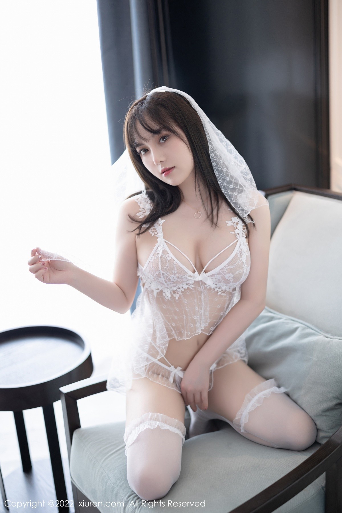 xgyw.top_XiuRen第4919期_模特豆瓣酱厦门旅拍白色薄纱蕾丝内衣秀丰满身材惹火诱惑写真73P