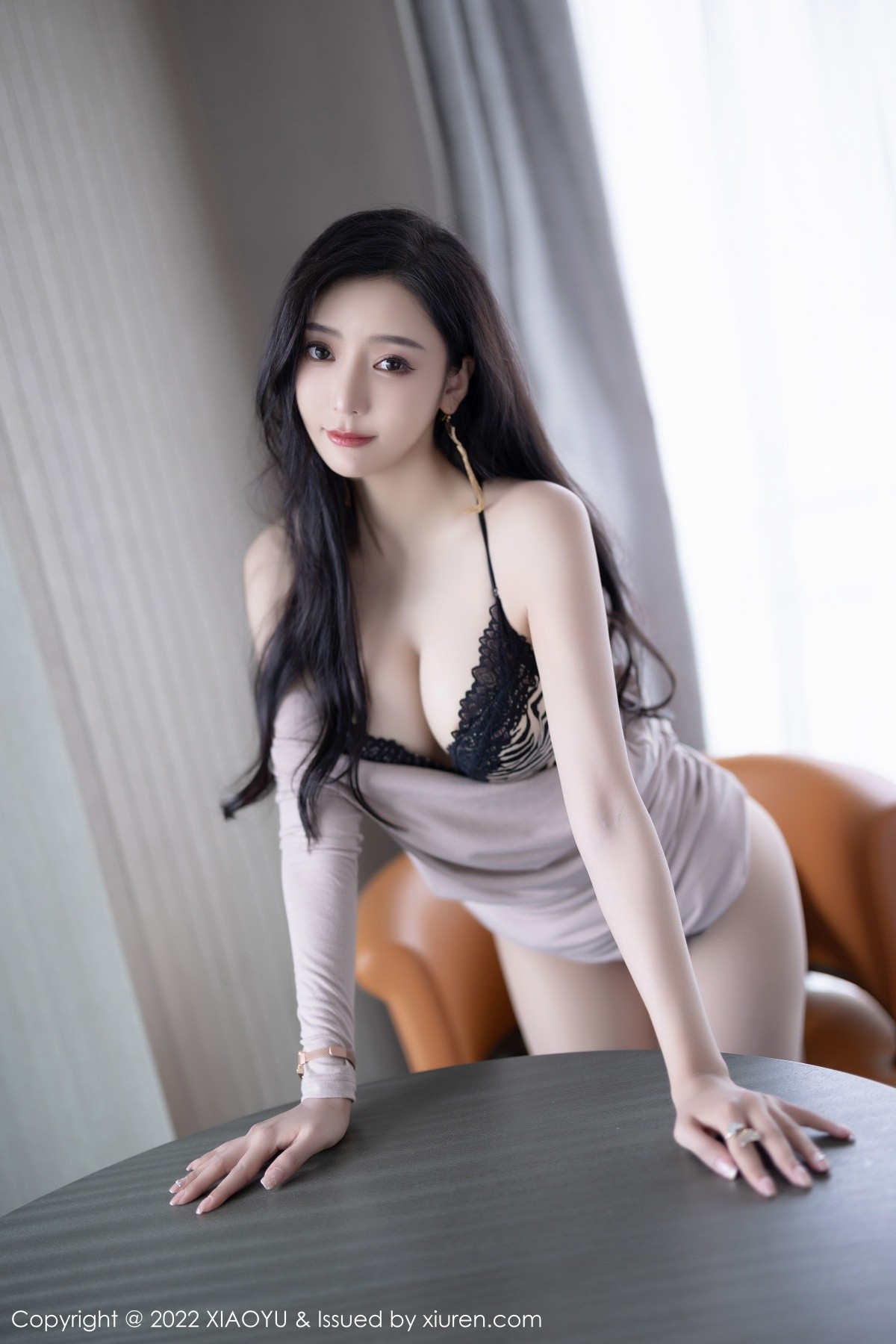 xgyw.top_[XiaoYu画语界]Vol.764_女神王馨瑶yanni都市丽人装脱连衣裙露黑色内衣撩人诱惑写真102P