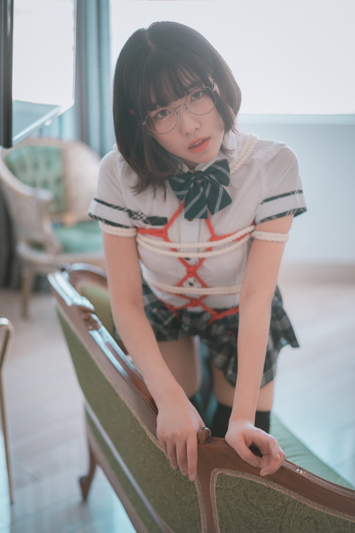 xgyw.top_[DJAWA]No.005_韩国美女Sonson_Knotting Class主题红色情趣捆绑撩人诱惑写真71P