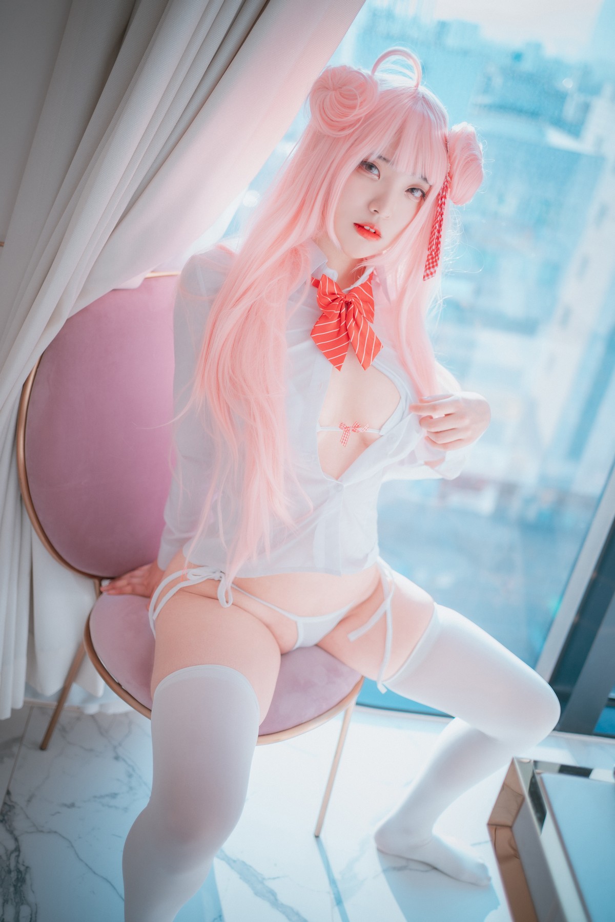 xgyw.top_[DJAWA]No.001_韩国美女Song Hana_Happy Hana Life主题短裙下白丝袜诱惑写真106P