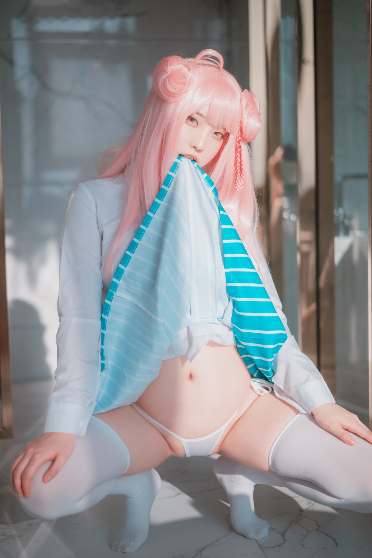 xgyw.top_[DJAWA]No.001_韩国美女Song Hana_Happy Hana Life主题短裙下白丝袜诱惑写真106P
