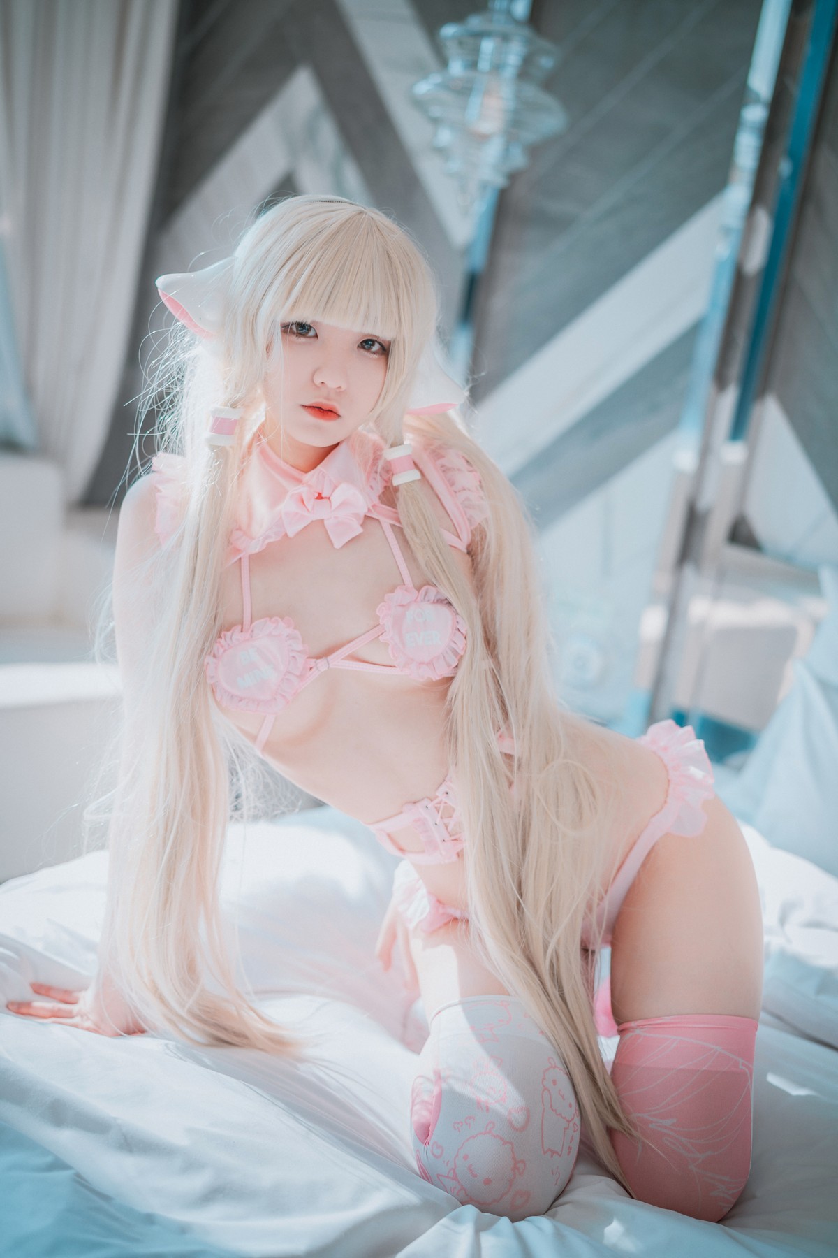 xgyw.top_[DJAWA]No.014_模特Jenny_Sweet Talk主题脱粉色内衣秀豪乳遮点极致诱惑写真91P