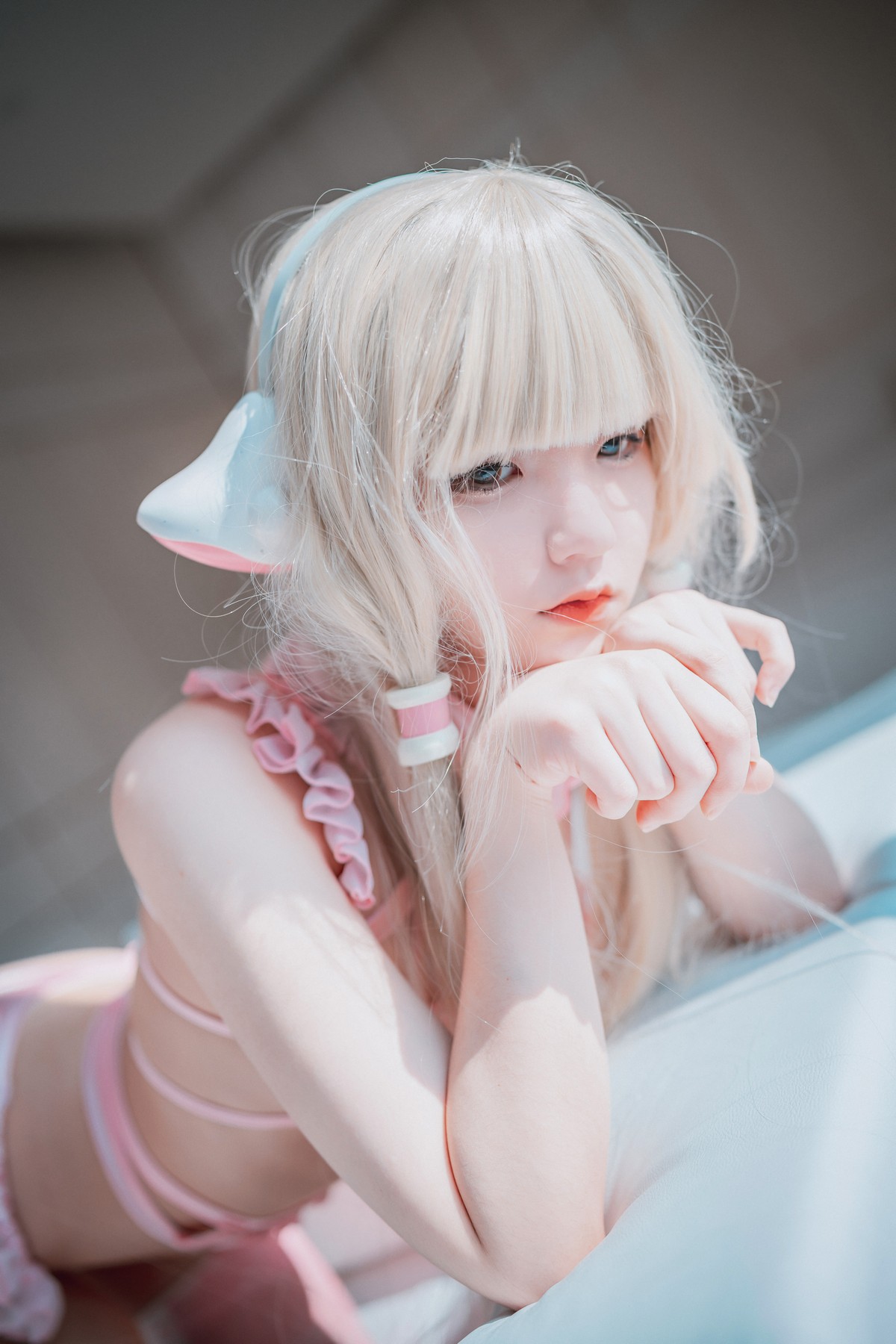 xgyw.top_[DJAWA]No.014_模特Jenny_Sweet Talk主题脱粉色内衣秀豪乳遮点极致诱惑写真91P