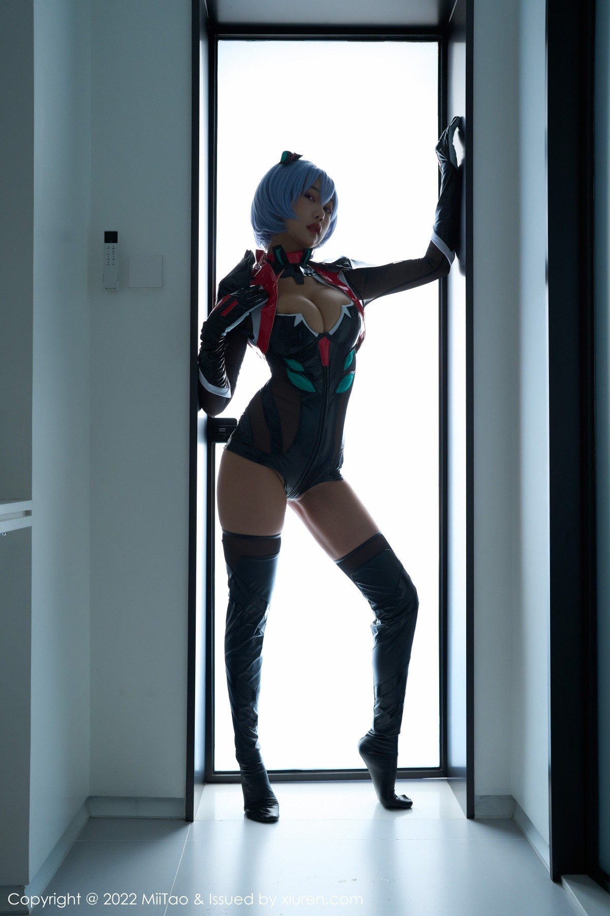 xgyw.top_[MiiTao蜜桃社]Vol.148_新人模特梦乃Mandy私房Cosplay主题低胸连体衣秀豪乳诱惑写真73P