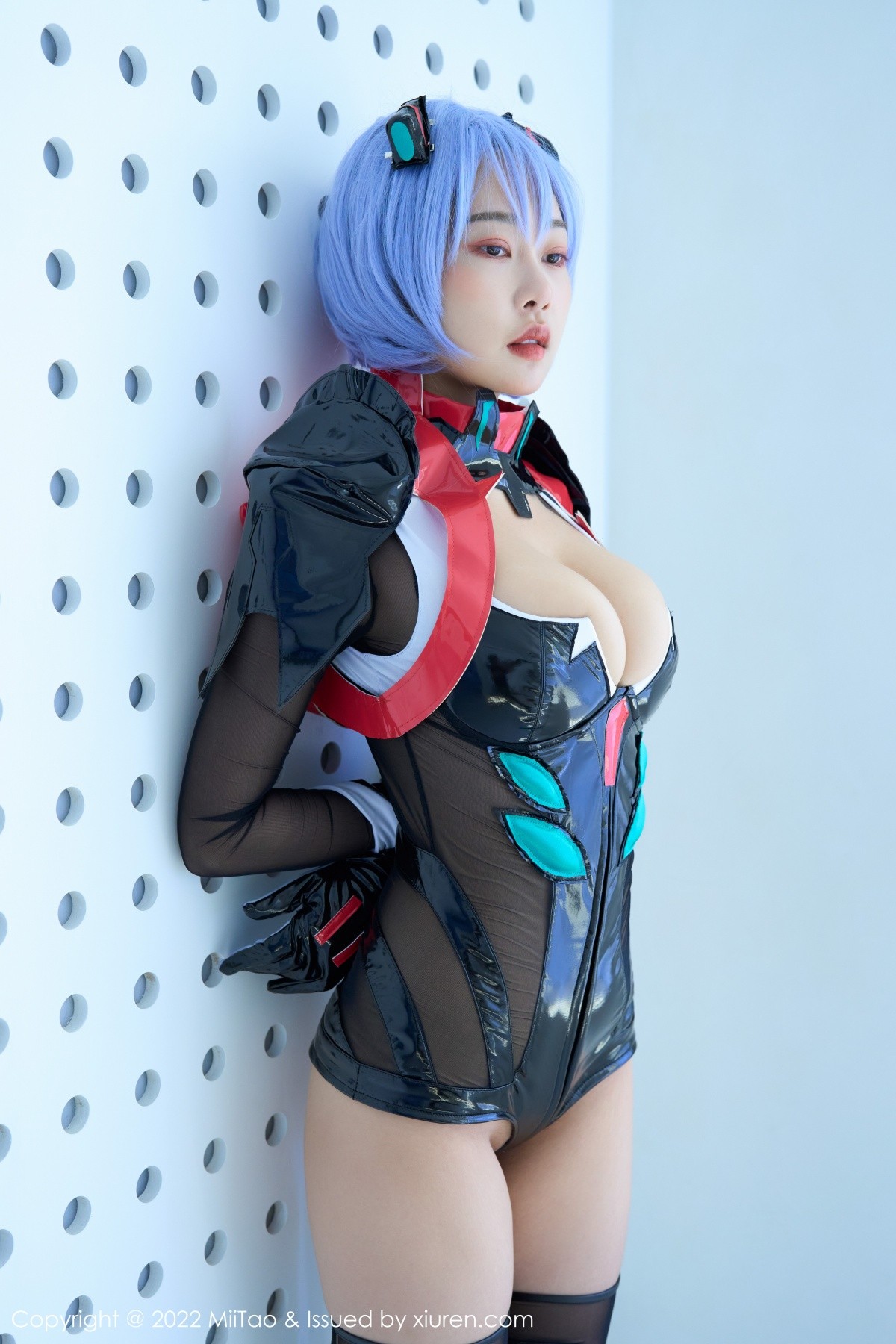 xgyw.top_[MiiTao蜜桃社]Vol.148_新人模特梦乃Mandy私房Cosplay主题低胸连体衣秀豪乳诱惑写真73P