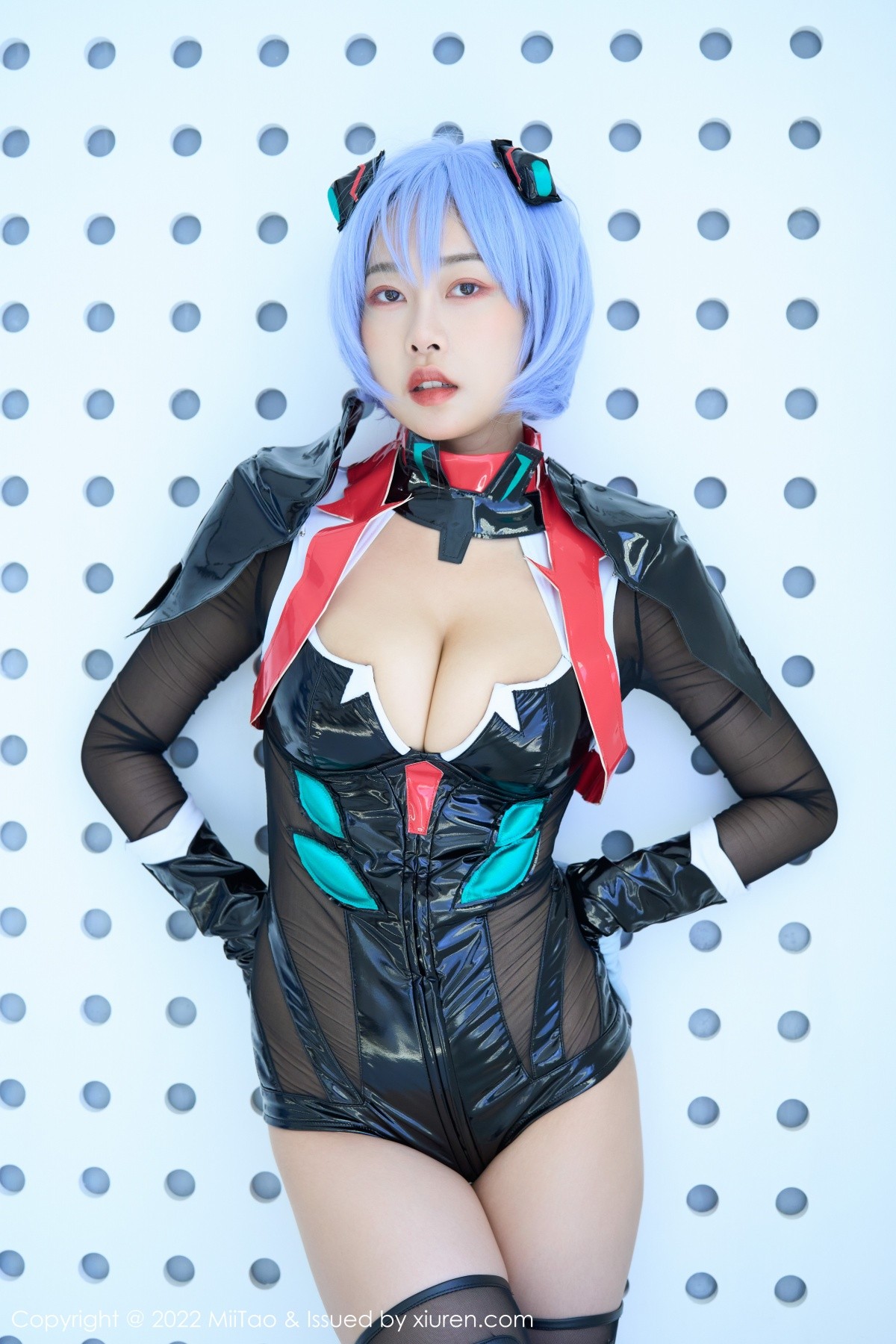 xgyw.top_[MiiTao蜜桃社]Vol.148_新人模特梦乃Mandy私房Cosplay主题低胸连体衣秀豪乳诱惑写真73P