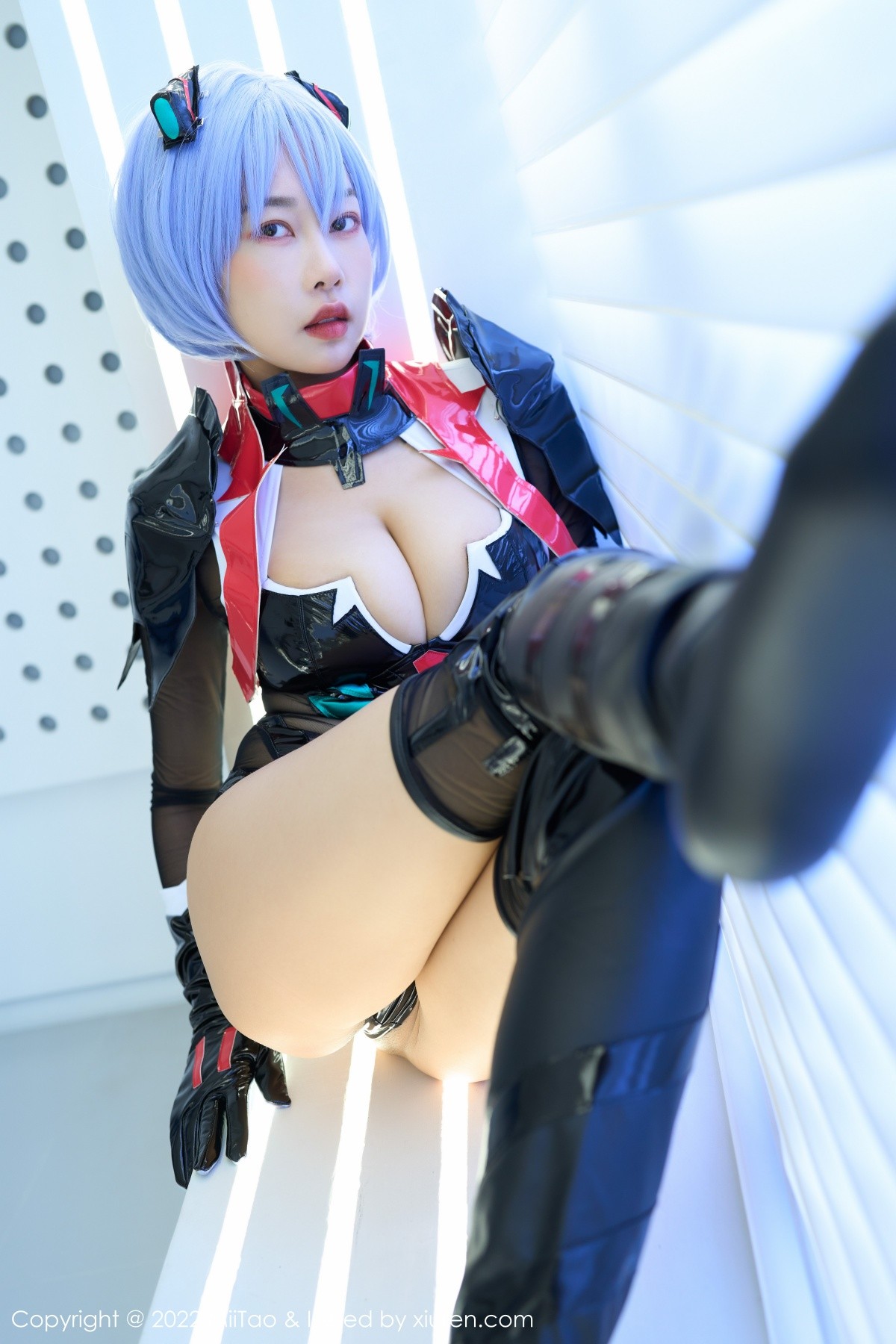 xgyw.top_[MiiTao蜜桃社]Vol.148_新人模特梦乃Mandy私房Cosplay主题低胸连体衣秀豪乳诱惑写真73P