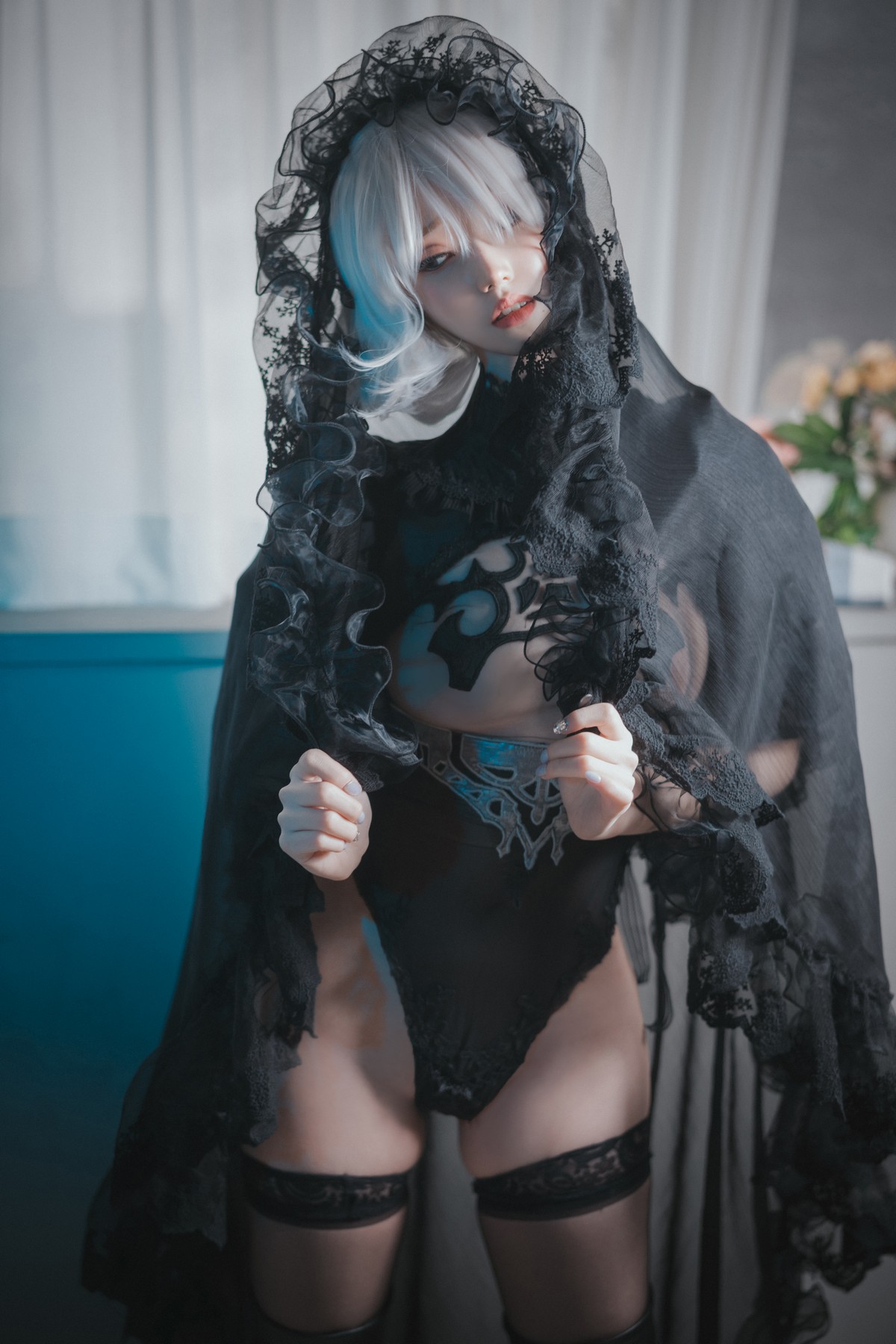 xgyw.top_[DJAWA]No.017_模特Bambi_La Rose NoirE 2B主题黑色三点式内衣撩人诱惑写真196P