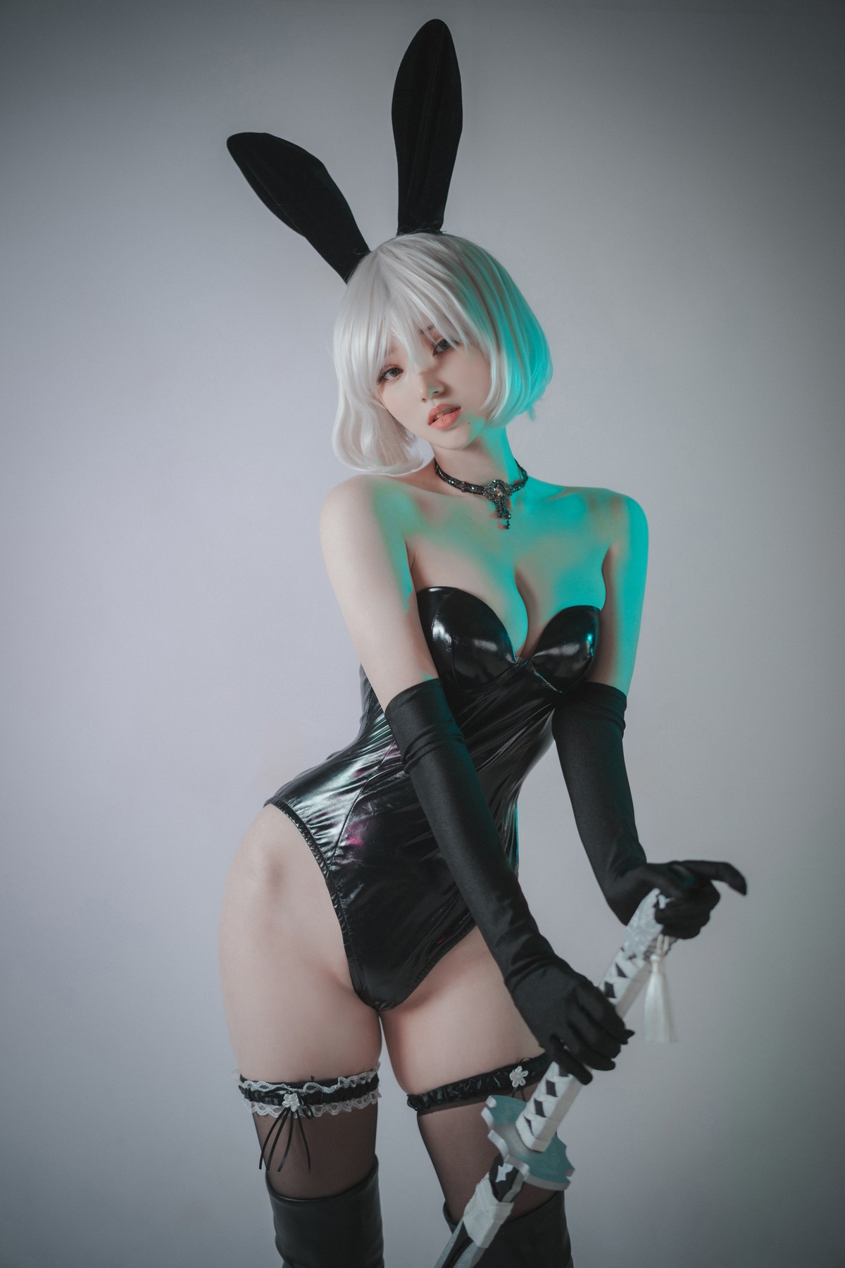 xgyw.top_[DJAWA]No.017_模特Bambi_La Rose NoirE 2B主题黑色三点式内衣撩人诱惑写真196P