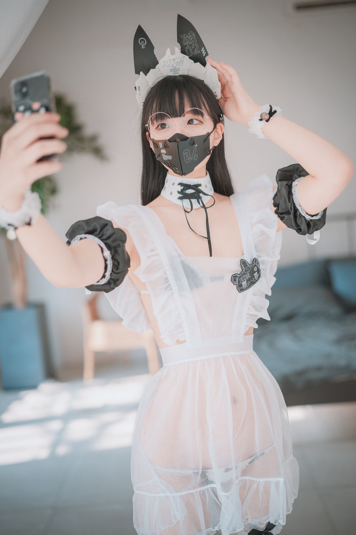 xgyw.top_[DJAWA]No.019_模特Jenny_Maid Mansion主题薄透上衣配白丝袜撩人诱惑写真113P