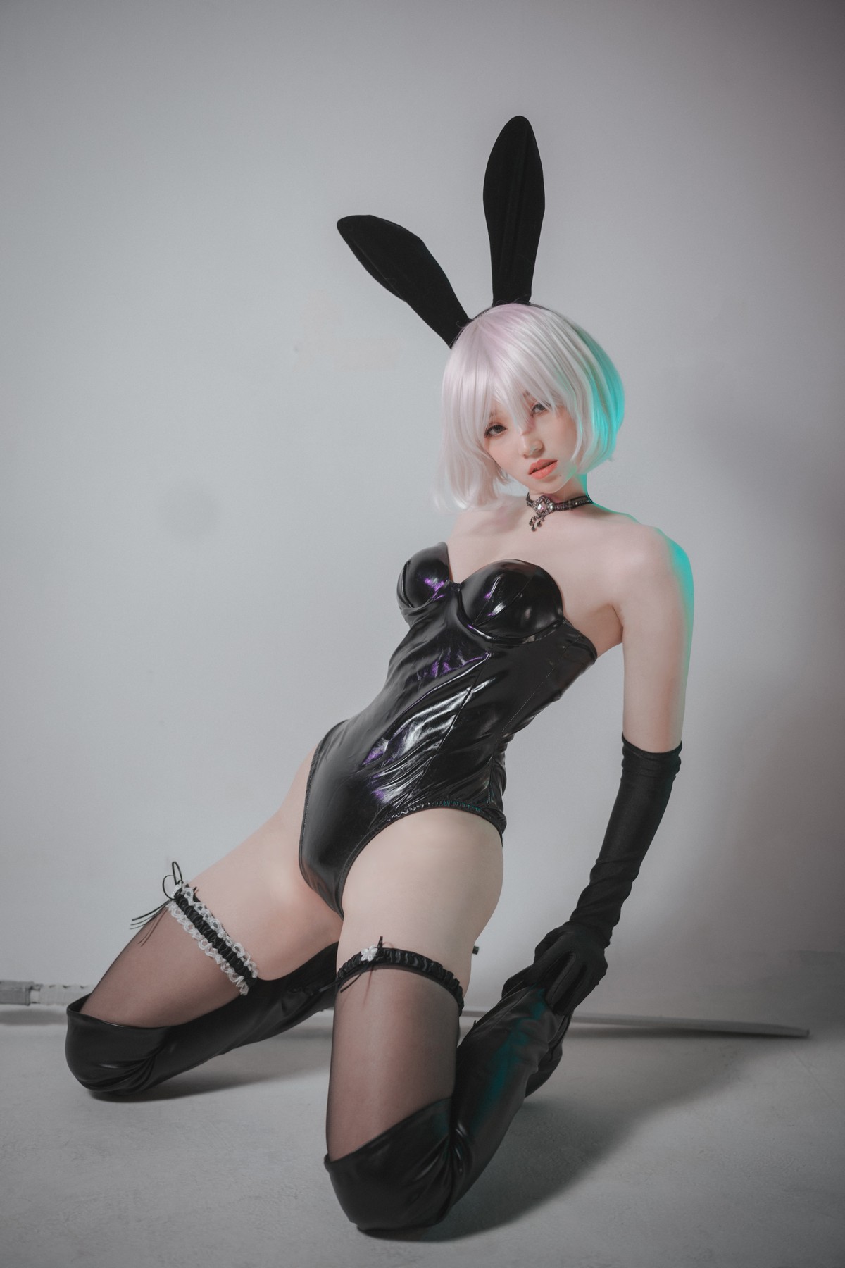 xgyw.top_[DJAWA]No.017_模特Bambi_La Rose NoirE 2B主题黑色三点式内衣撩人诱惑写真196P