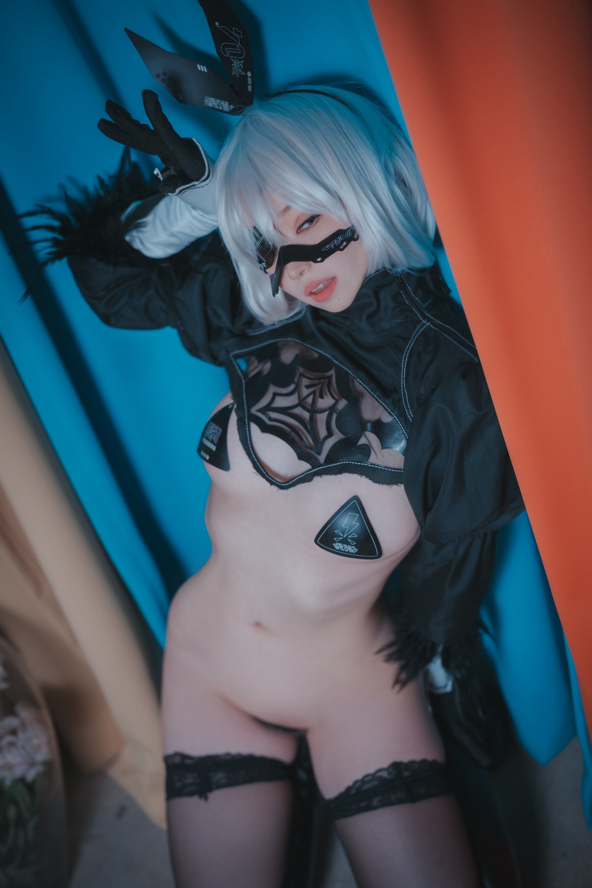 xgyw.top_[DJAWA]No.017_模特Bambi_La Rose NoirE 2B主题黑色三点式内衣撩人诱惑写真196P
