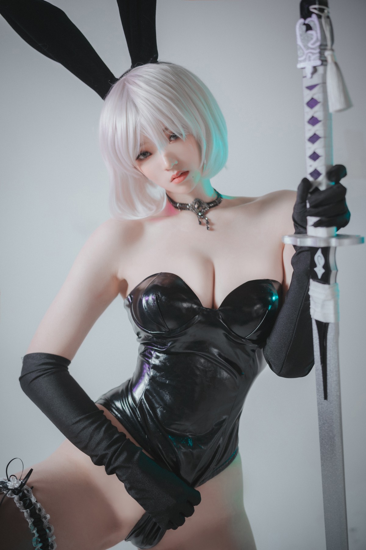 xgyw.top_[DJAWA]No.017_模特Bambi_La Rose NoirE 2B主题黑色三点式内衣撩人诱惑写真196P