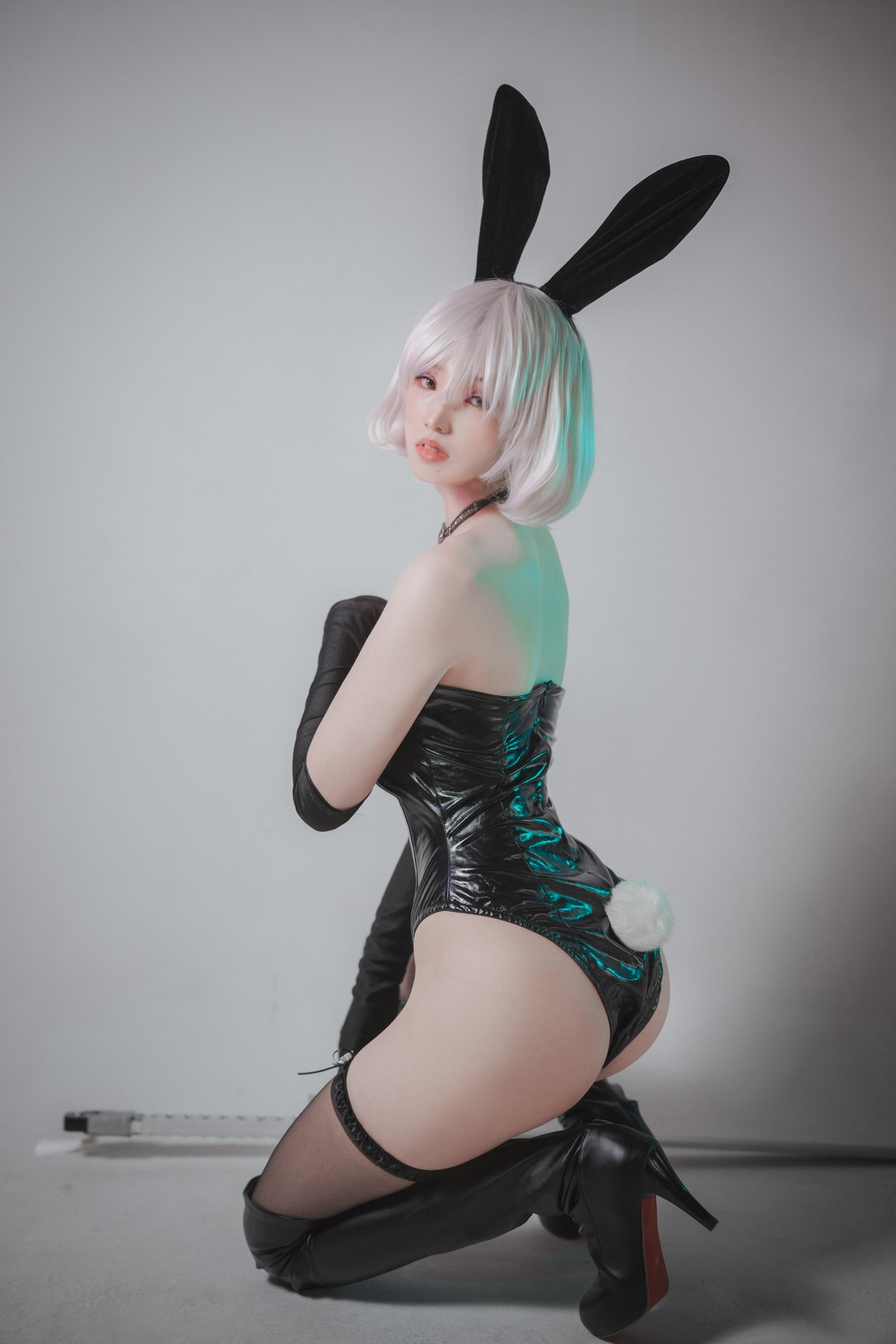 xgyw.top_[DJAWA]No.017_模特Bambi_La Rose NoirE 2B主题黑色三点式内衣撩人诱惑写真196P