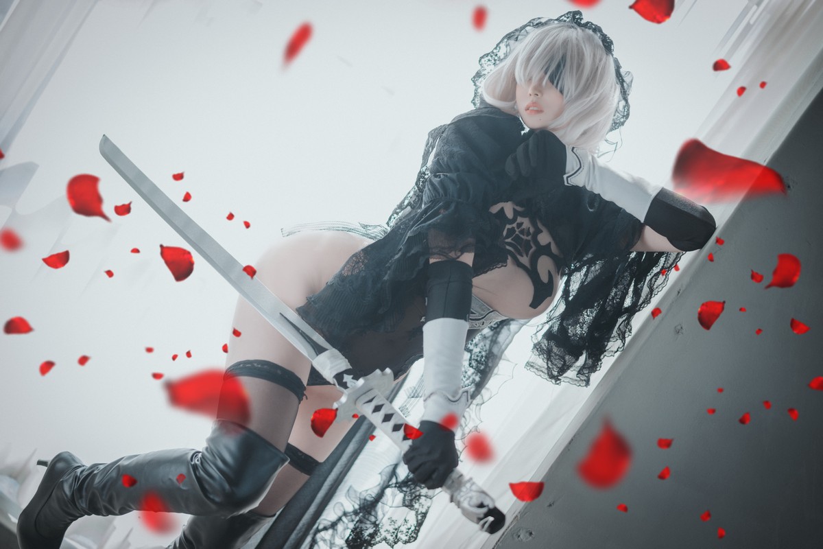 xgyw.top_[DJAWA]No.017_模特Bambi_La Rose NoirE 2B主题黑色三点式内衣撩人诱惑写真196P