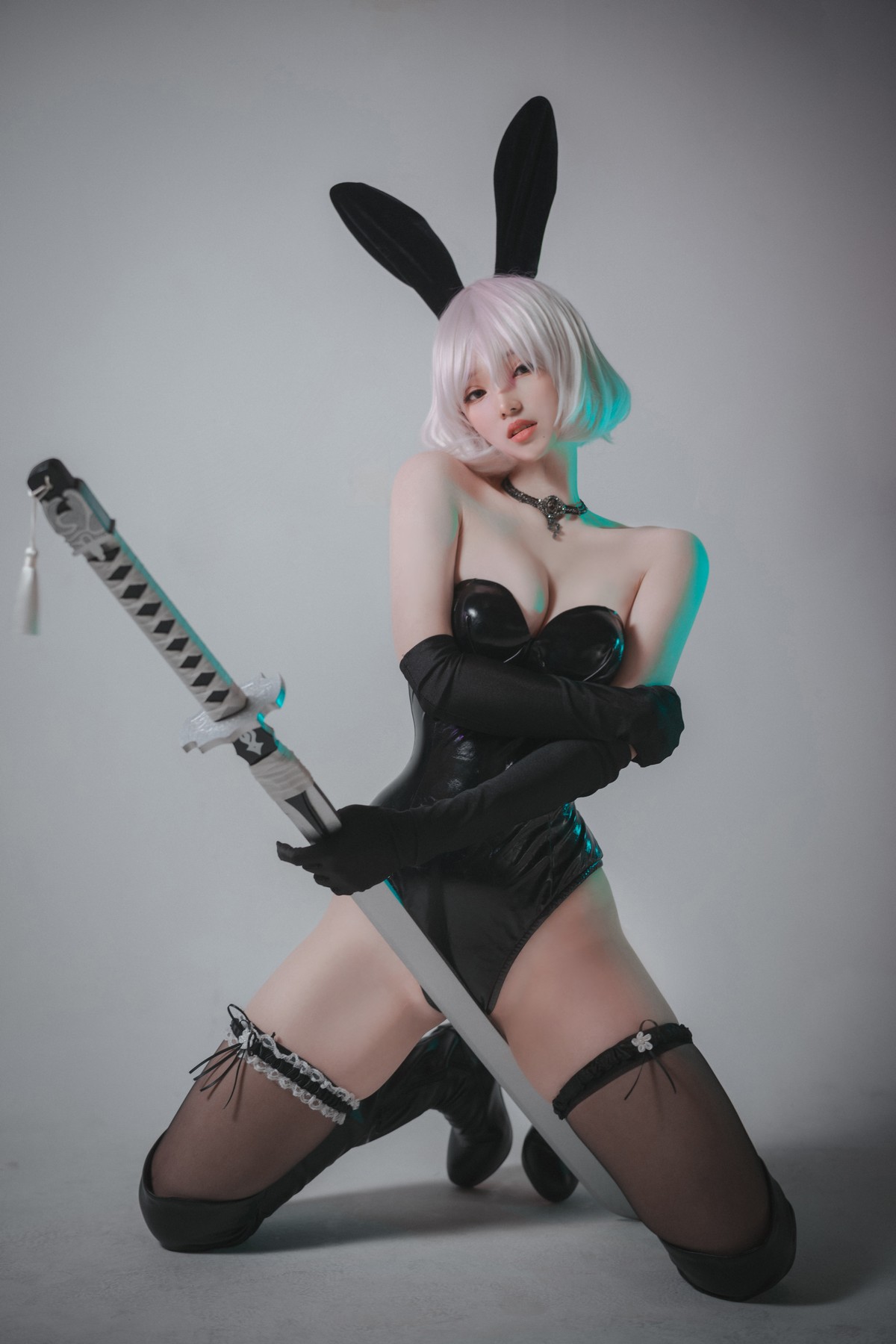 xgyw.top_[DJAWA]No.017_模特Bambi_La Rose NoirE 2B主题黑色三点式内衣撩人诱惑写真196P