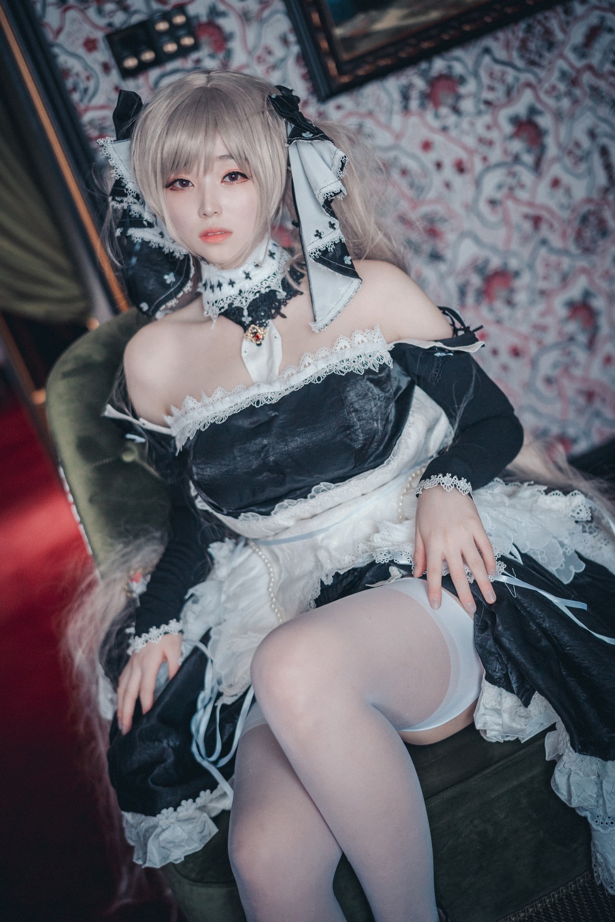 xgyw.top_[DJAWA]No.022_模特BamBi_AzurLane HMS Formidable主题白色蕾丝吊袜诱惑写真79P