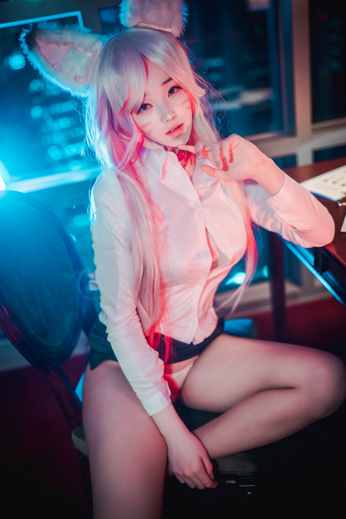 xgyw.top_[DJAWA]No.023_模特BamBi_Kumiho in the Office主题白衬衣配黑短裙秀美腿诱惑写真58P