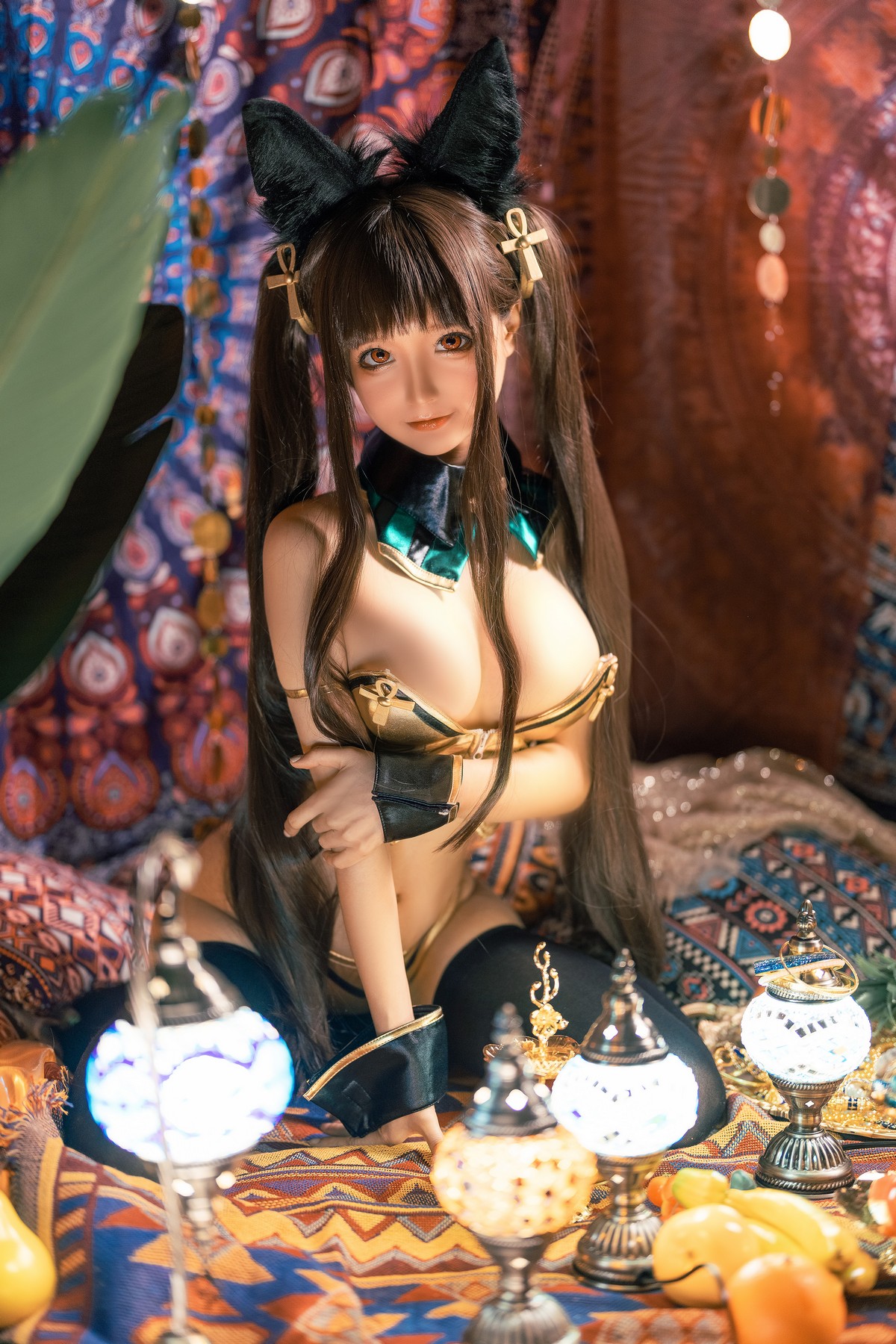 xgyw.top_动漫博主蠢沫沫埃及喵主题私房脱金黄色性感内衣露傲人豪乳惹火诱惑写真40P