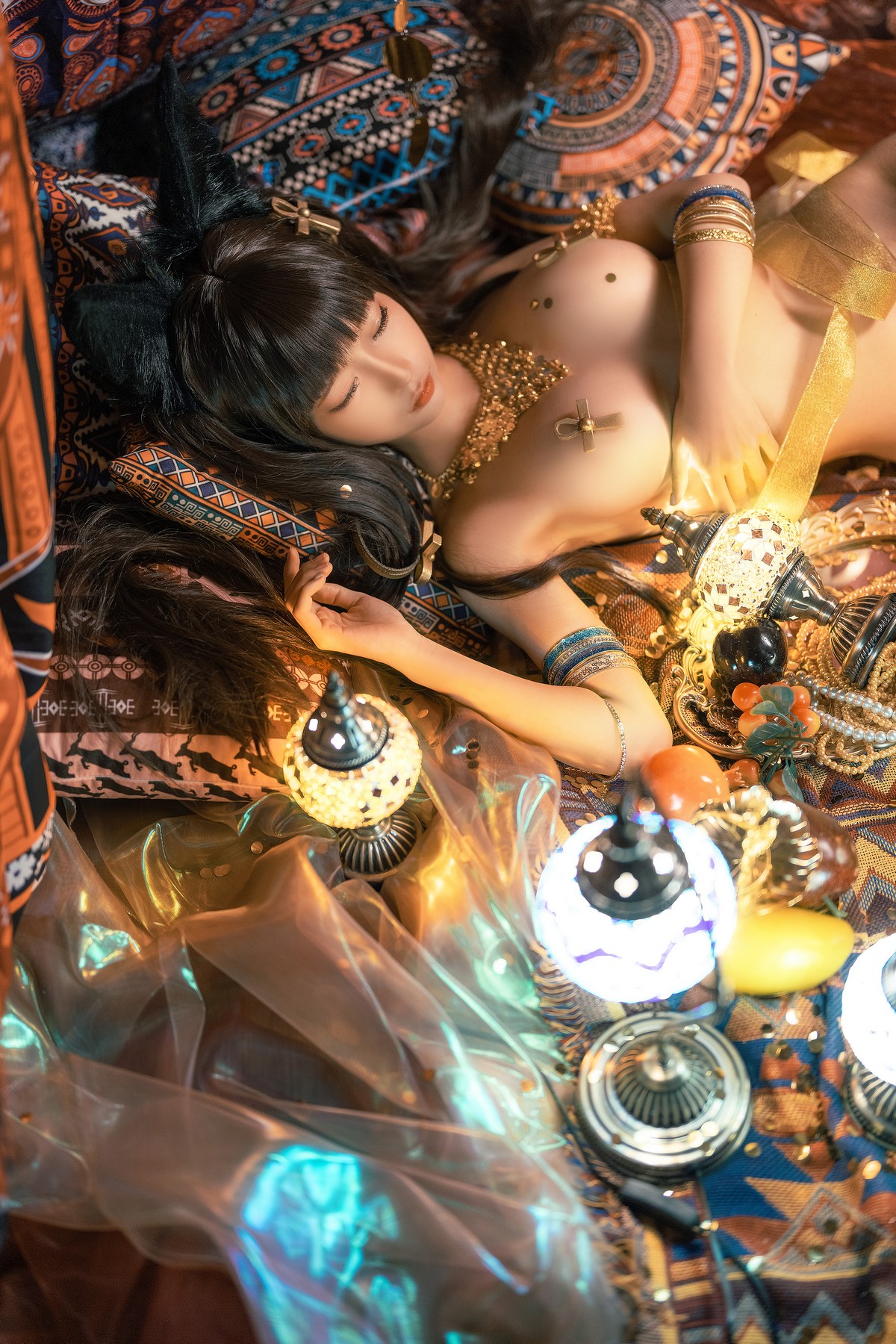 xgyw.top_动漫博主蠢沫沫埃及喵主题私房脱金黄色性感内衣露傲人豪乳惹火诱惑写真40P