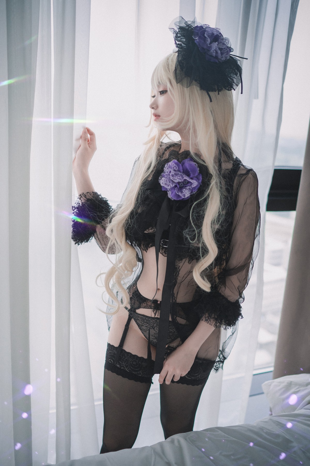 xgyw.top_[DJAWA]No.033_模特BamBi_Destiny Child主题蕾丝内衣配黑色蕾丝吊袜诱惑写真82P