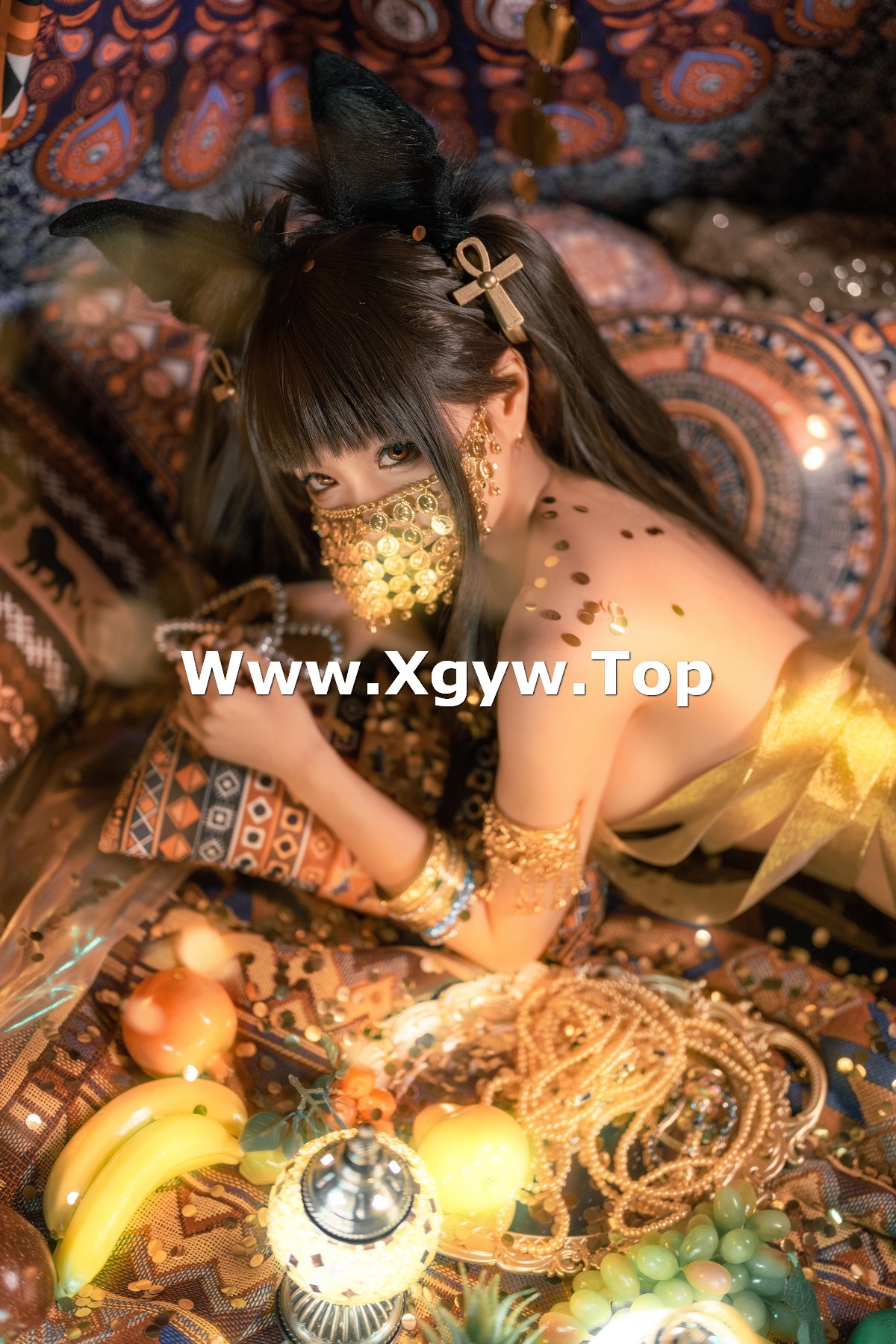 xgyw.top_动漫博主蠢沫沫埃及喵主题私房脱金黄色性感内衣露傲人豪乳惹火诱惑写真40P