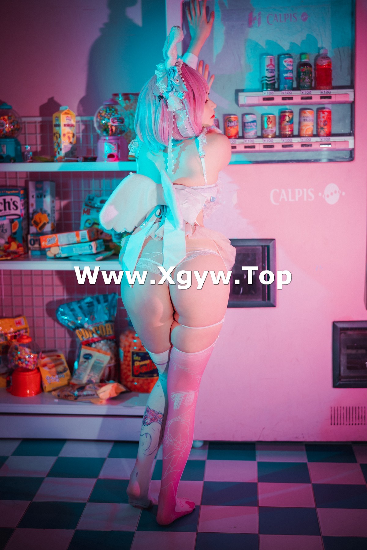 xgyw.top_[DJAWA]No.036_模特BamBi_Riamu Overdosed主题半脱露情趣内衣丰满诱惑写真62P