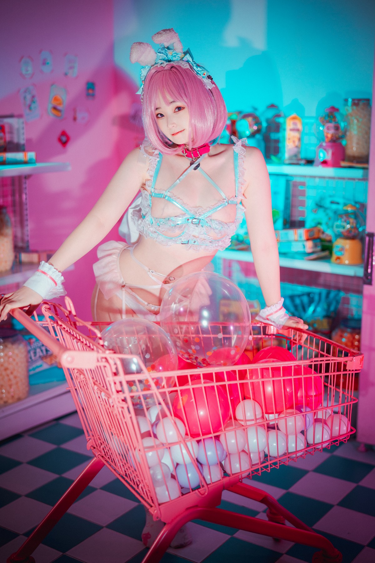 xgyw.top_[DJAWA]No.036_模特BamBi_Riamu Overdosed主题半脱露情趣内衣丰满诱惑写真62P