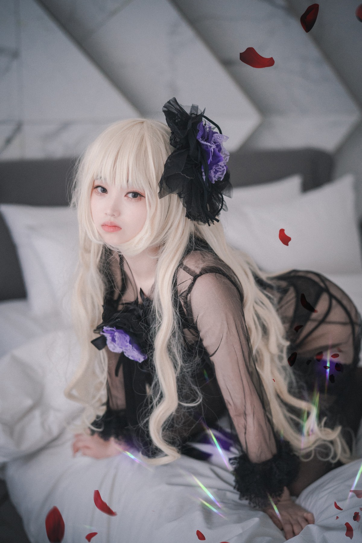 xgyw.top_[DJAWA]No.033_模特BamBi_Destiny Child主题蕾丝内衣配黑色蕾丝吊袜诱惑写真82P
