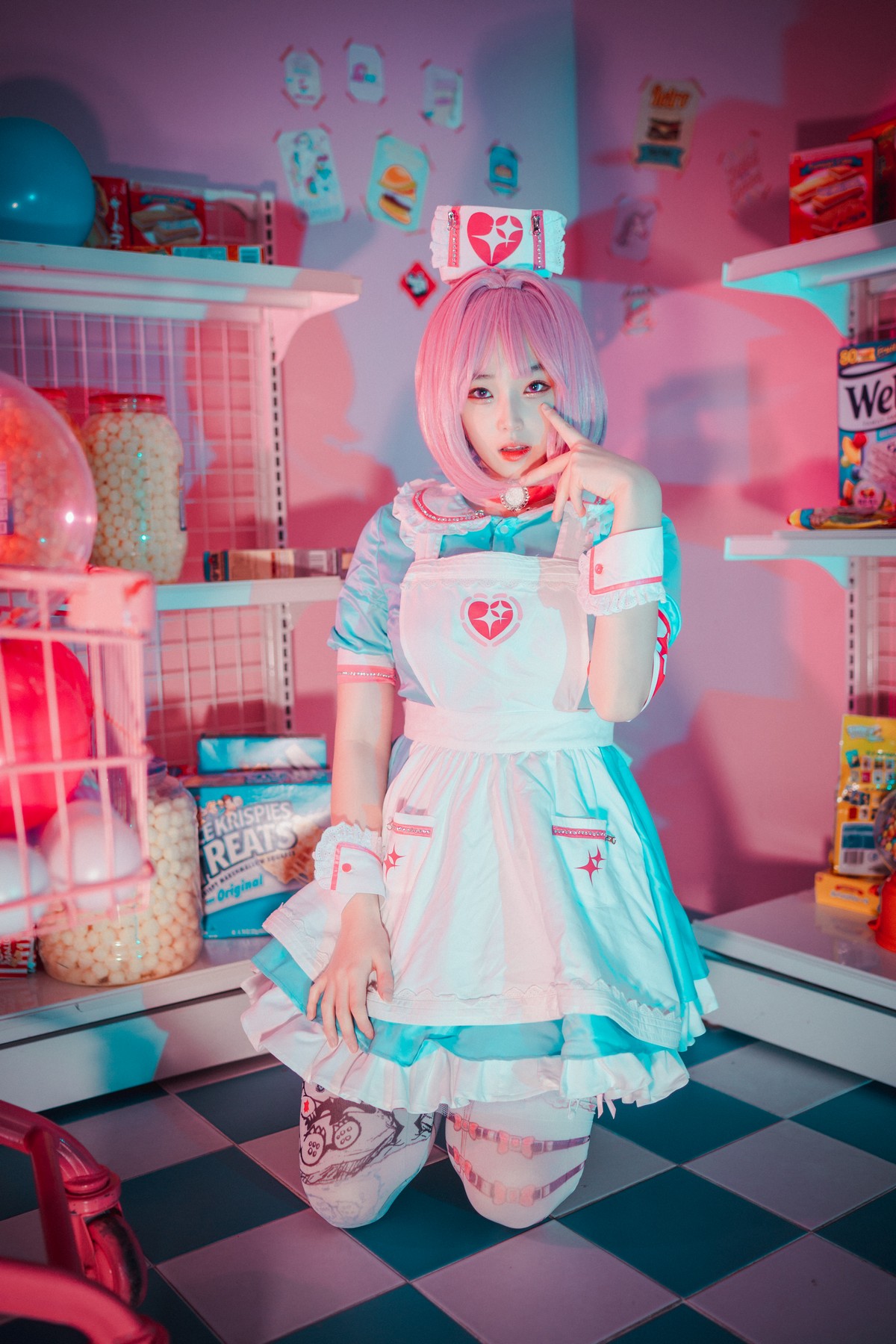 xgyw.top_[DJAWA]No.036_模特BamBi_Riamu Overdosed主题半脱露情趣内衣丰满诱惑写真62P