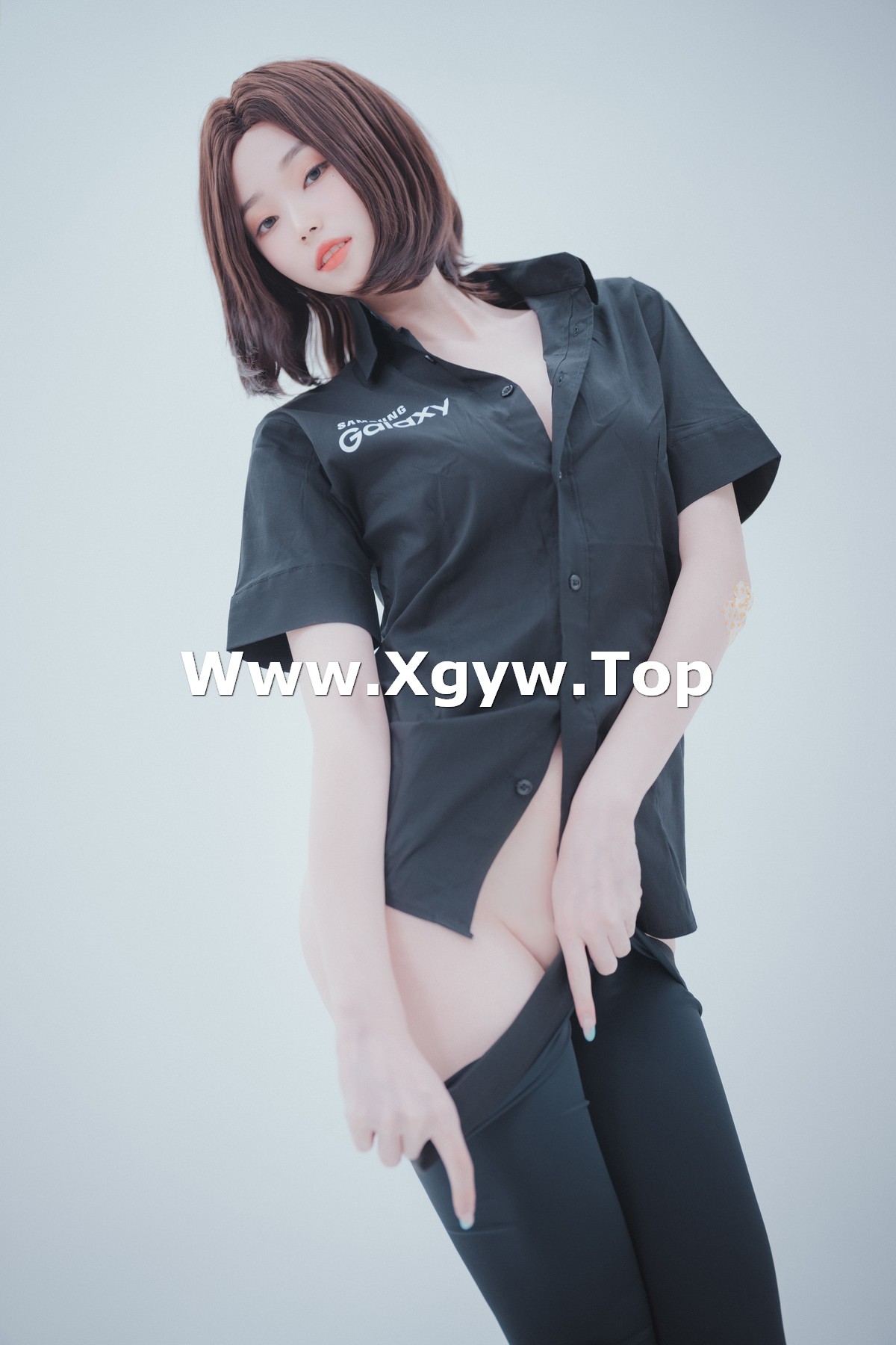 xgyw.top_[DJAWA]No.045_模特BamBi_Hi Sam!主题半脱性感黑色服饰露三点式内衣诱惑写真176P