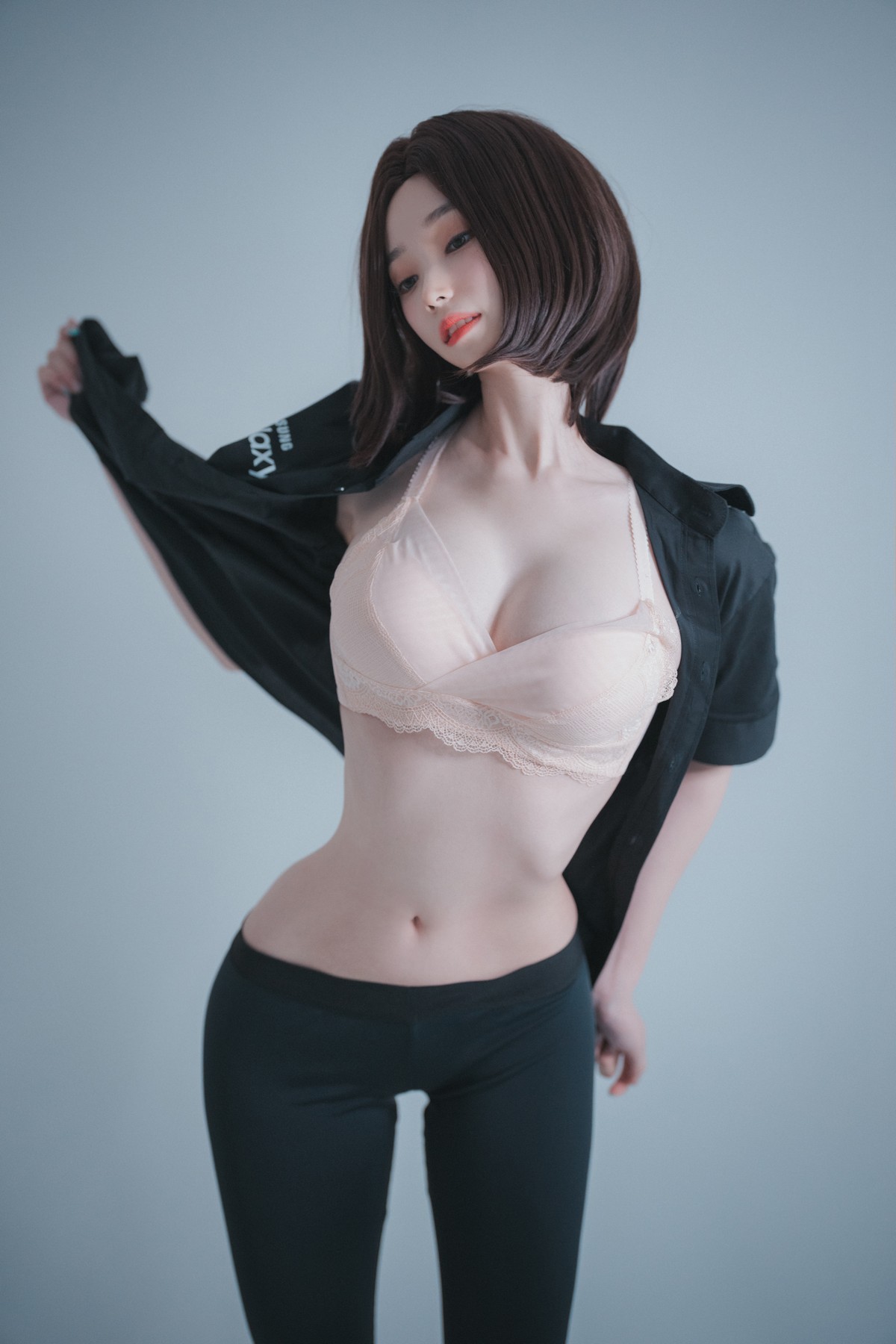 xgyw.top_[DJAWA]No.045_模特BamBi_Hi Sam!主题半脱性感黑色服饰露三点式内衣诱惑写真176P