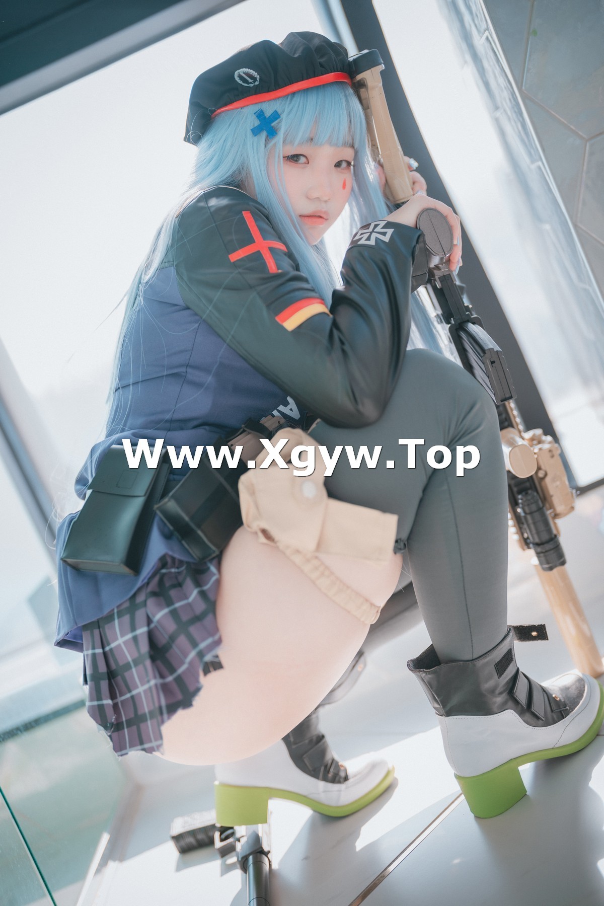 xgyw.top_[DJAWA]No.043_模特Mimmi_Girls Frontline主题短裙下性感丁字裤秀翘臀诱惑写真244P