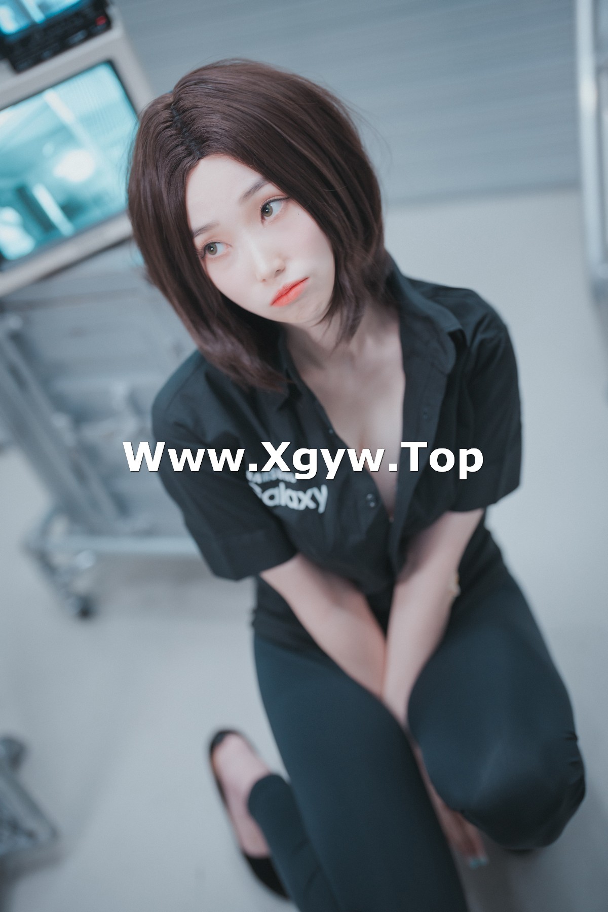 xgyw.top_[DJAWA]No.045_模特BamBi_Hi Sam!主题半脱性感黑色服饰露三点式内衣诱惑写真176P