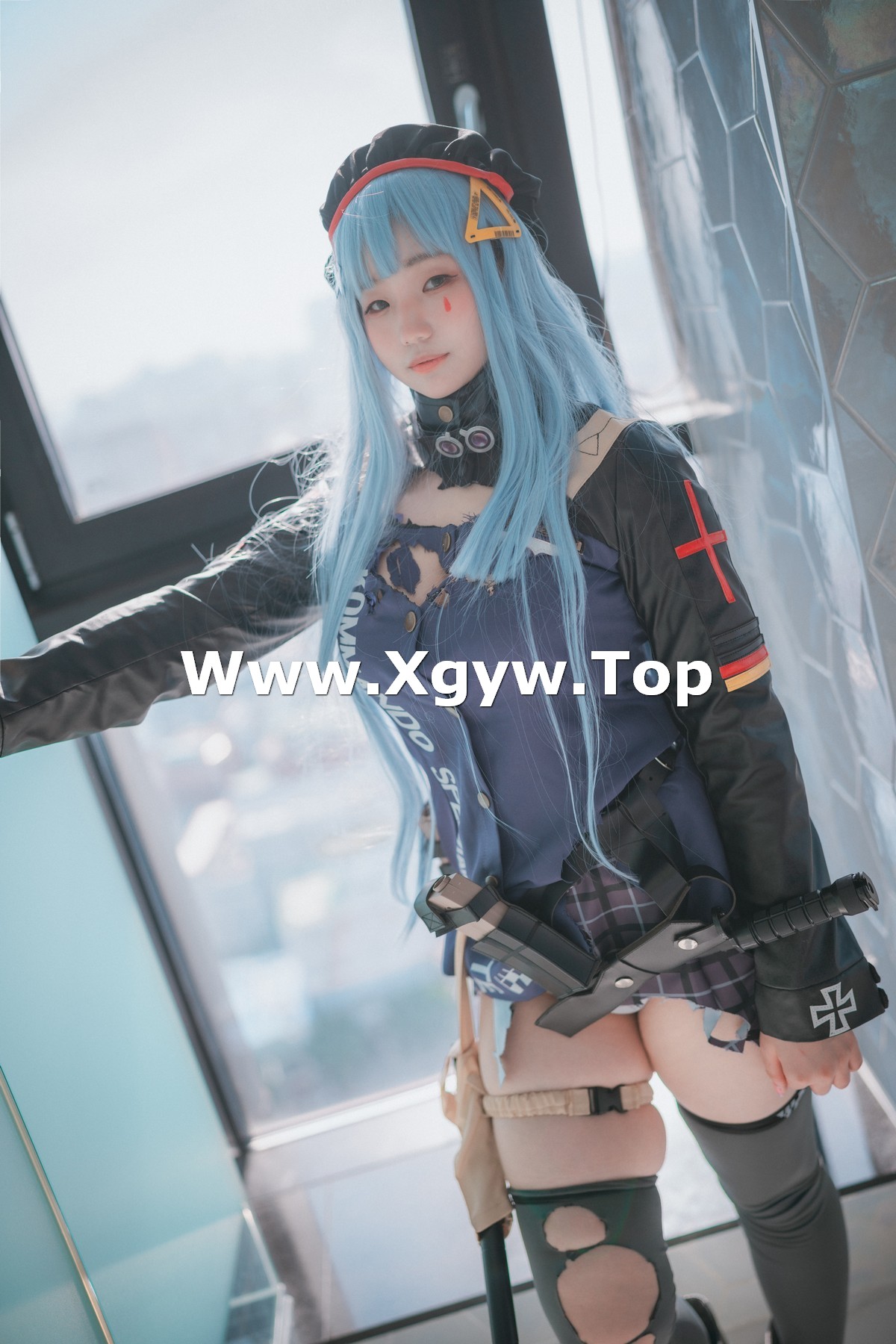 xgyw.top_[DJAWA]No.043_模特Mimmi_Girls Frontline主题短裙下性感丁字裤秀翘臀诱惑写真244P