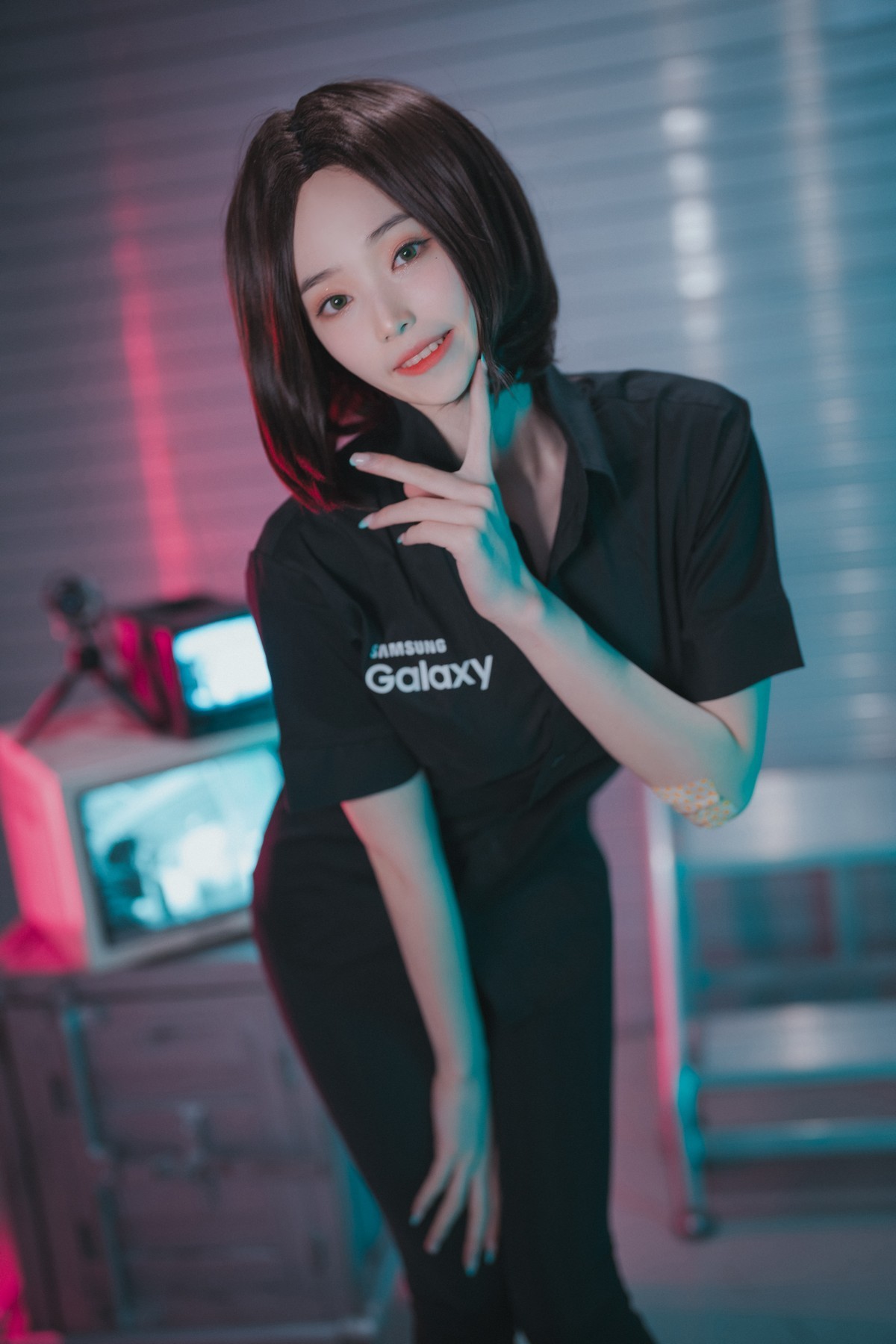 xgyw.top_[DJAWA]No.045_模特BamBi_Hi Sam!主题半脱性感黑色服饰露三点式内衣诱惑写真176P