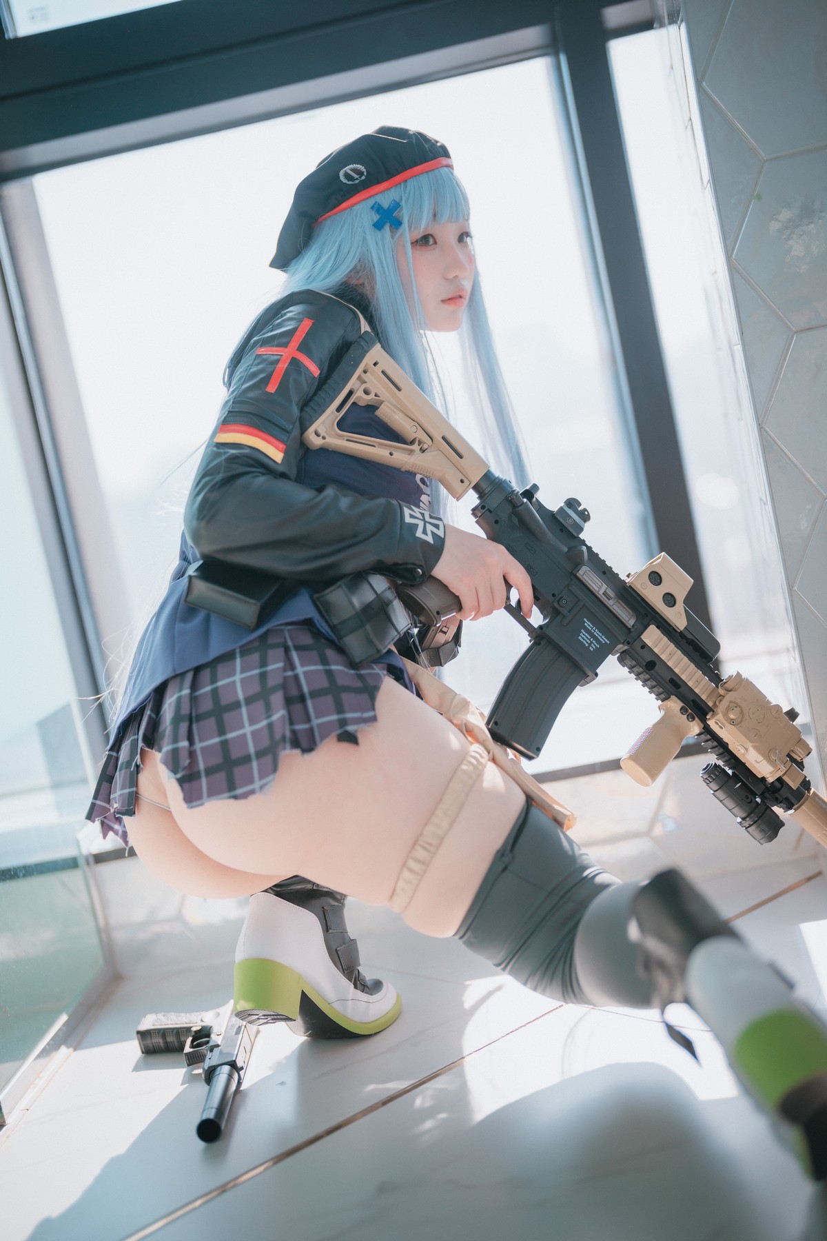 xgyw.top_[DJAWA]No.043_模特Mimmi_Girls Frontline主题短裙下性感丁字裤秀翘臀诱惑写真244P