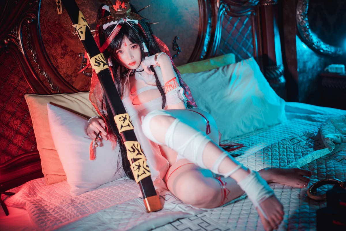 xgyw.top_[DJAWA]No.046_BamBi_Kalaratri The Shadow of the Goddess主题白色内衣诱惑写真70P