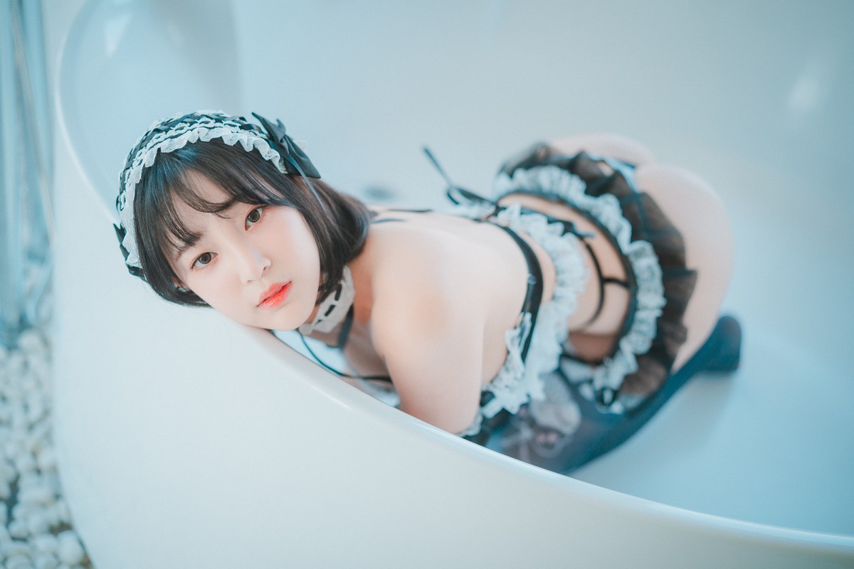 xgyw.top_[DJAWA]No.047_Kang Inkyung_Maid in Lace Limitation主题浴室情趣女仆诱惑写真50P