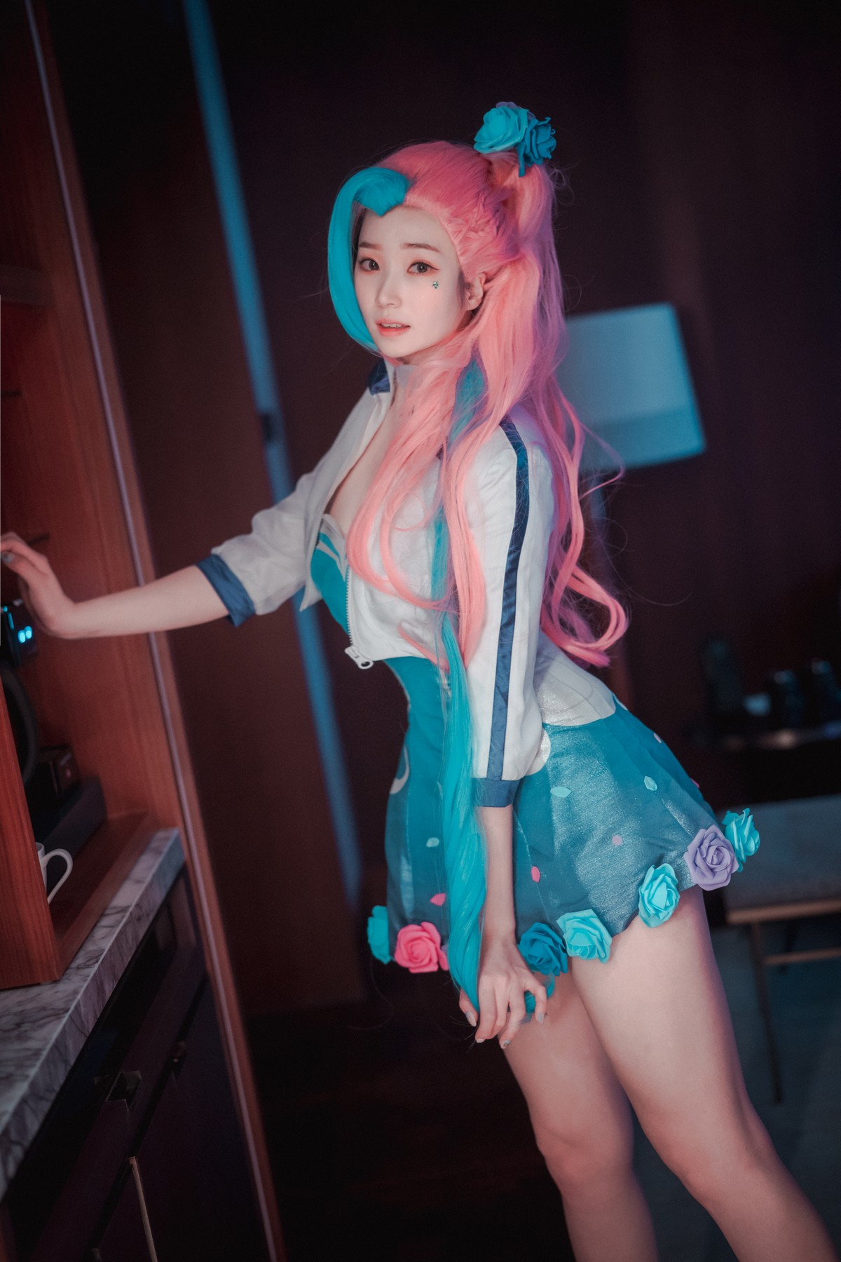 xgyw.top_[DJAWA]No.049_模特BamBi_Seraphine The Starry-Eyed Songstress主题性感写真156P