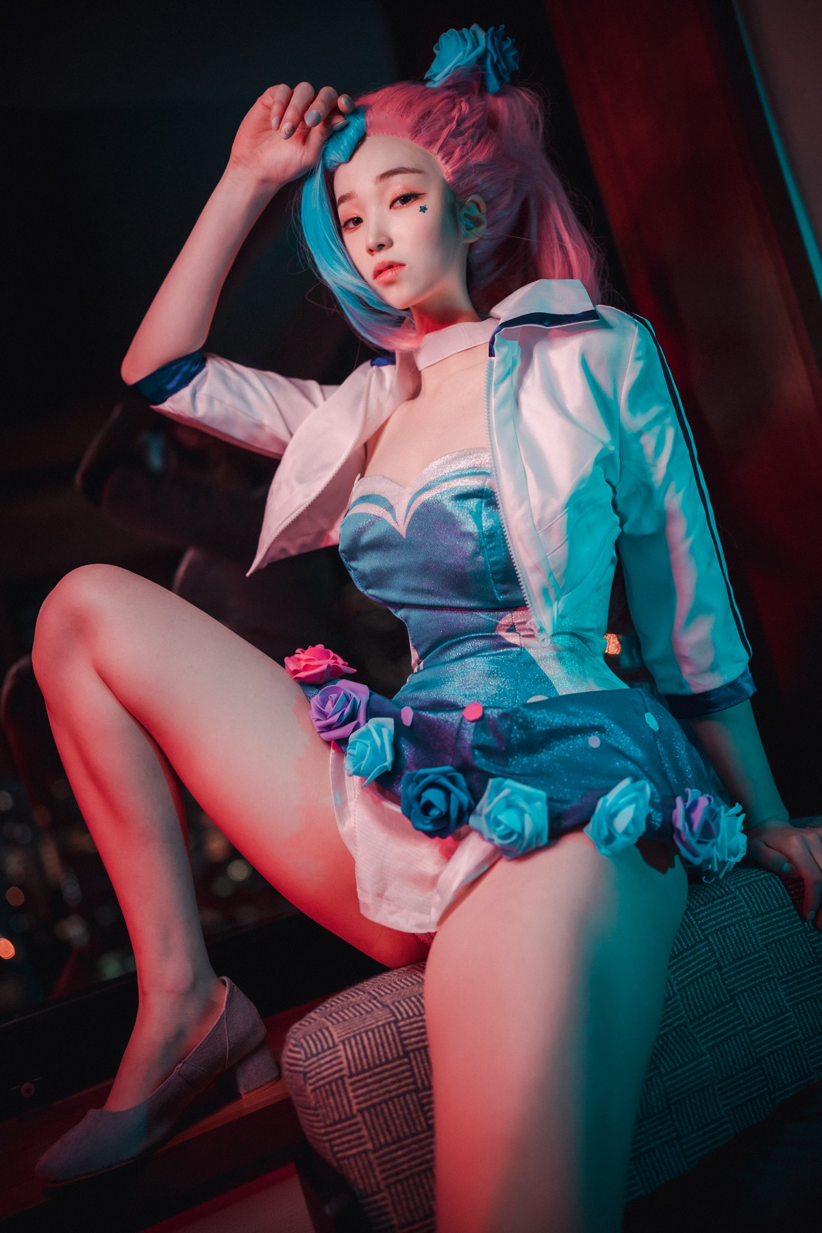 xgyw.top_[DJAWA]No.049_模特BamBi_Seraphine The Starry-Eyed Songstress主题性感写真156P