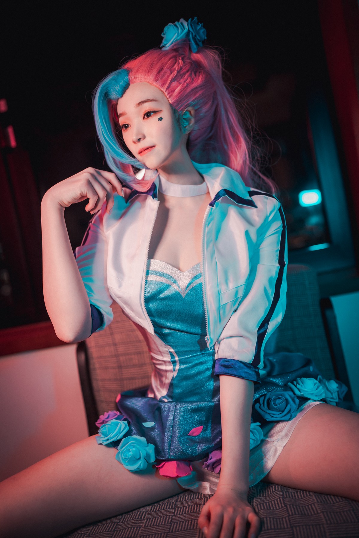 xgyw.top_[DJAWA]No.049_模特BamBi_Seraphine The Starry-Eyed Songstress主题性感写真156P